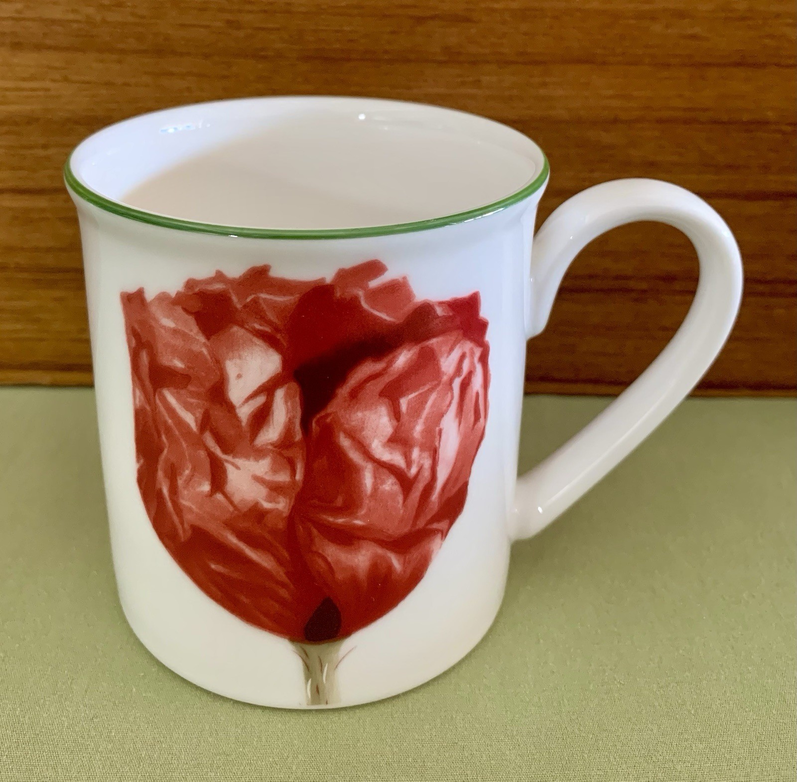 Villeroy & Boch FLORA POPPY Pattern 10 Oz. Mug 3-3/8” Luxembourg GORGEOUS!