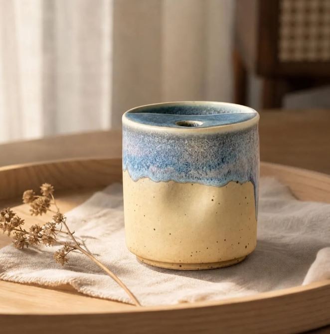 Handmade Ceramic Mug , 16 oz Coffee Tumbler, Coffee Mug