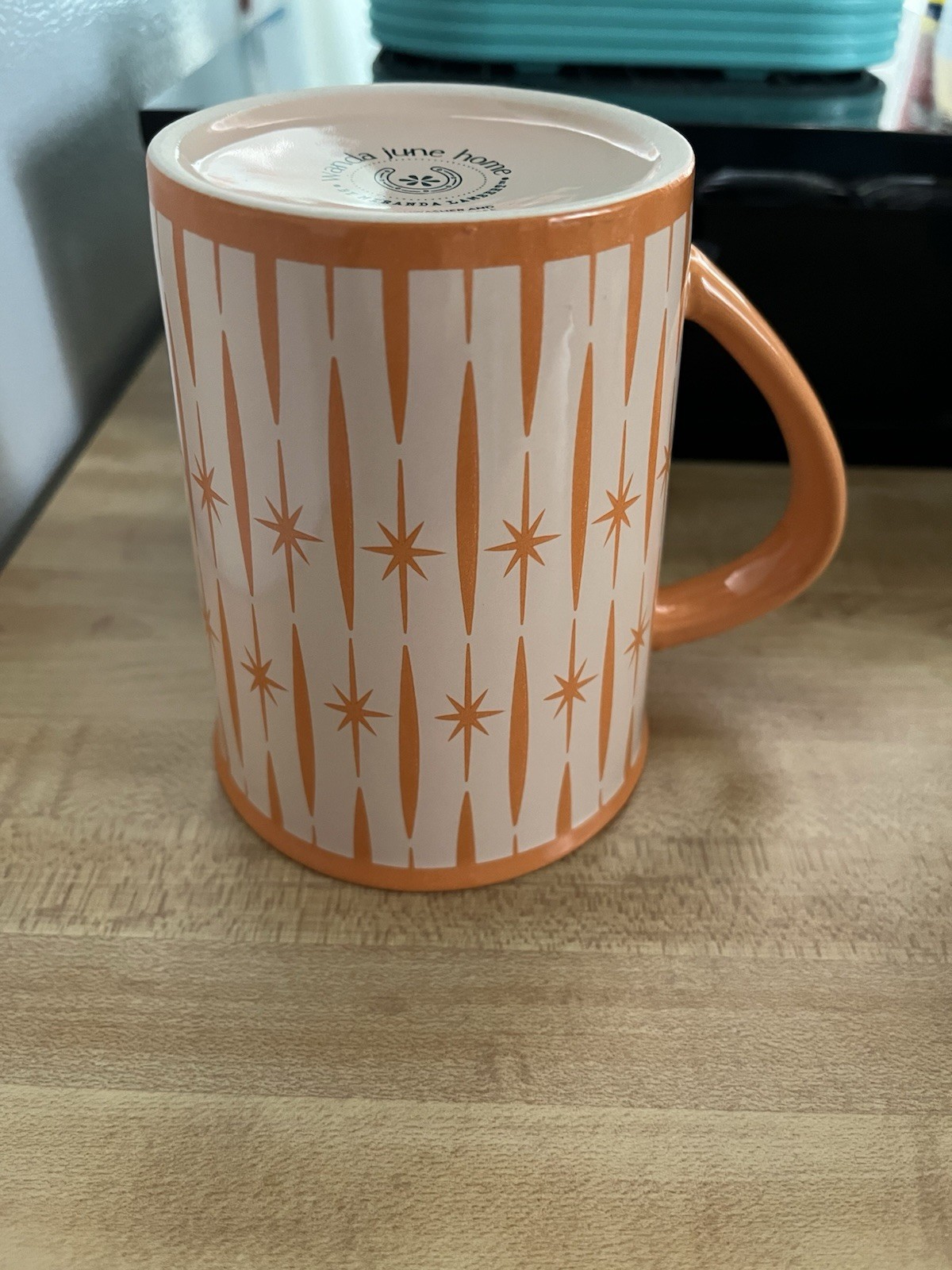 Wanda June Coffee Mugs Set of 4 15 oz Ceramic Mugs Dishwasher Safe