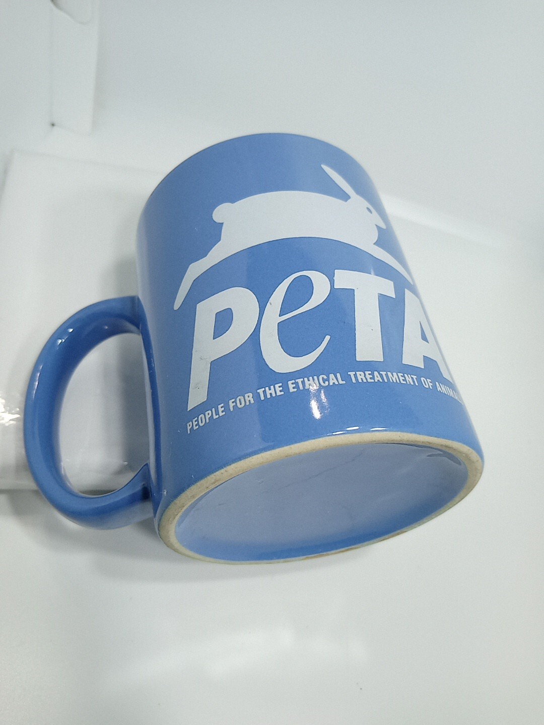 PETA COFFEE MUG. PETA MUG. PETA Art Deco Mug. B310