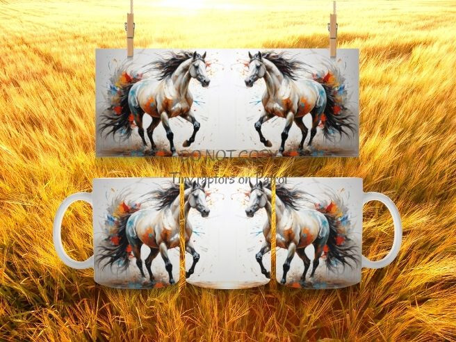 Horse themed 15 oz coffee mug, CHOICE, custom, farm, animals, gifts, FREE ship