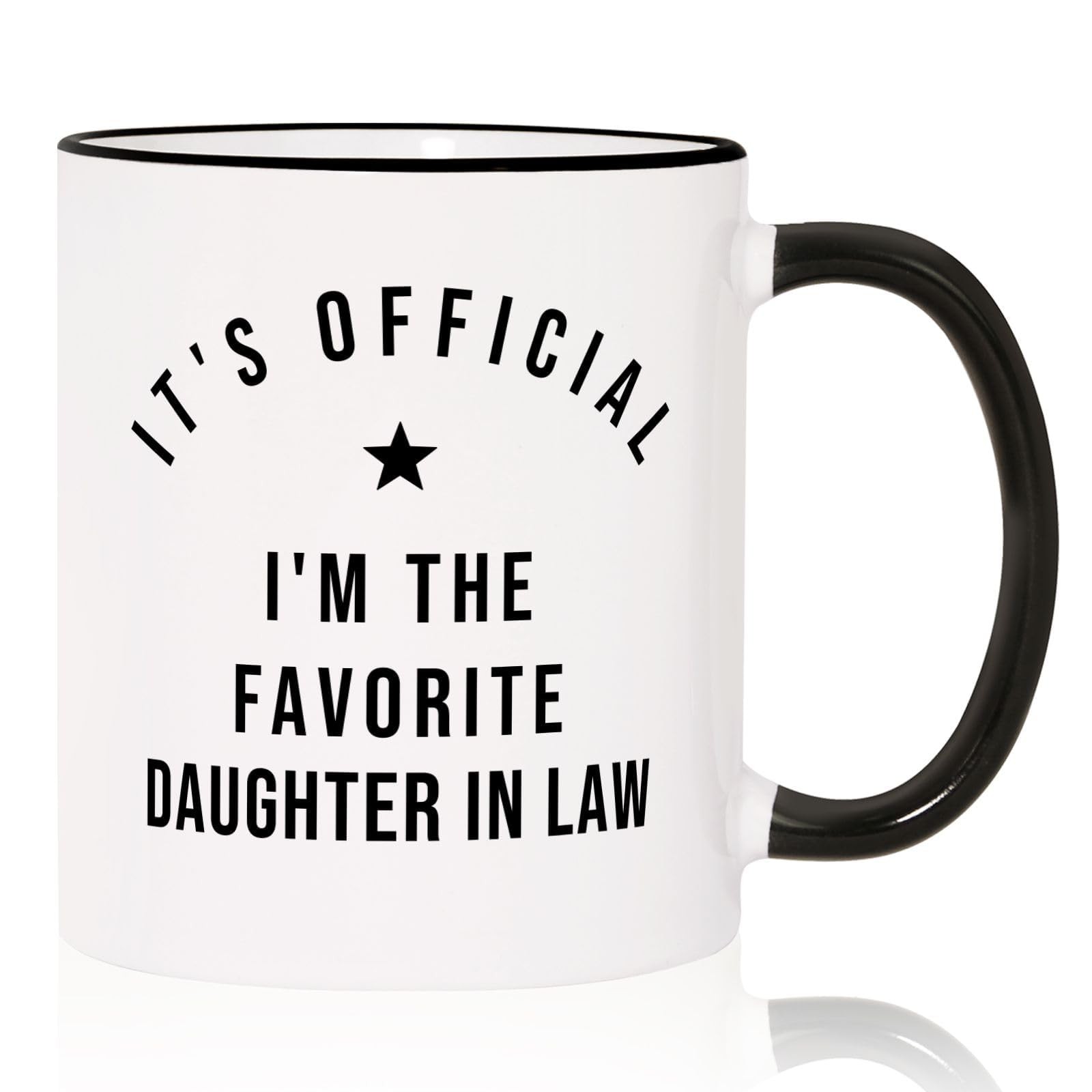 Daughter in Law Mothers Day Gifts Mug, Mothers Day Birthday Wedding Gifts for…