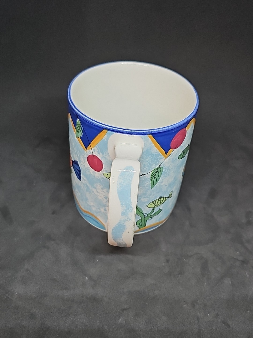 Mikasa Fashion Plate Ocean Collage 12 oz Porcelain Coffee Mug / Cup – DX102