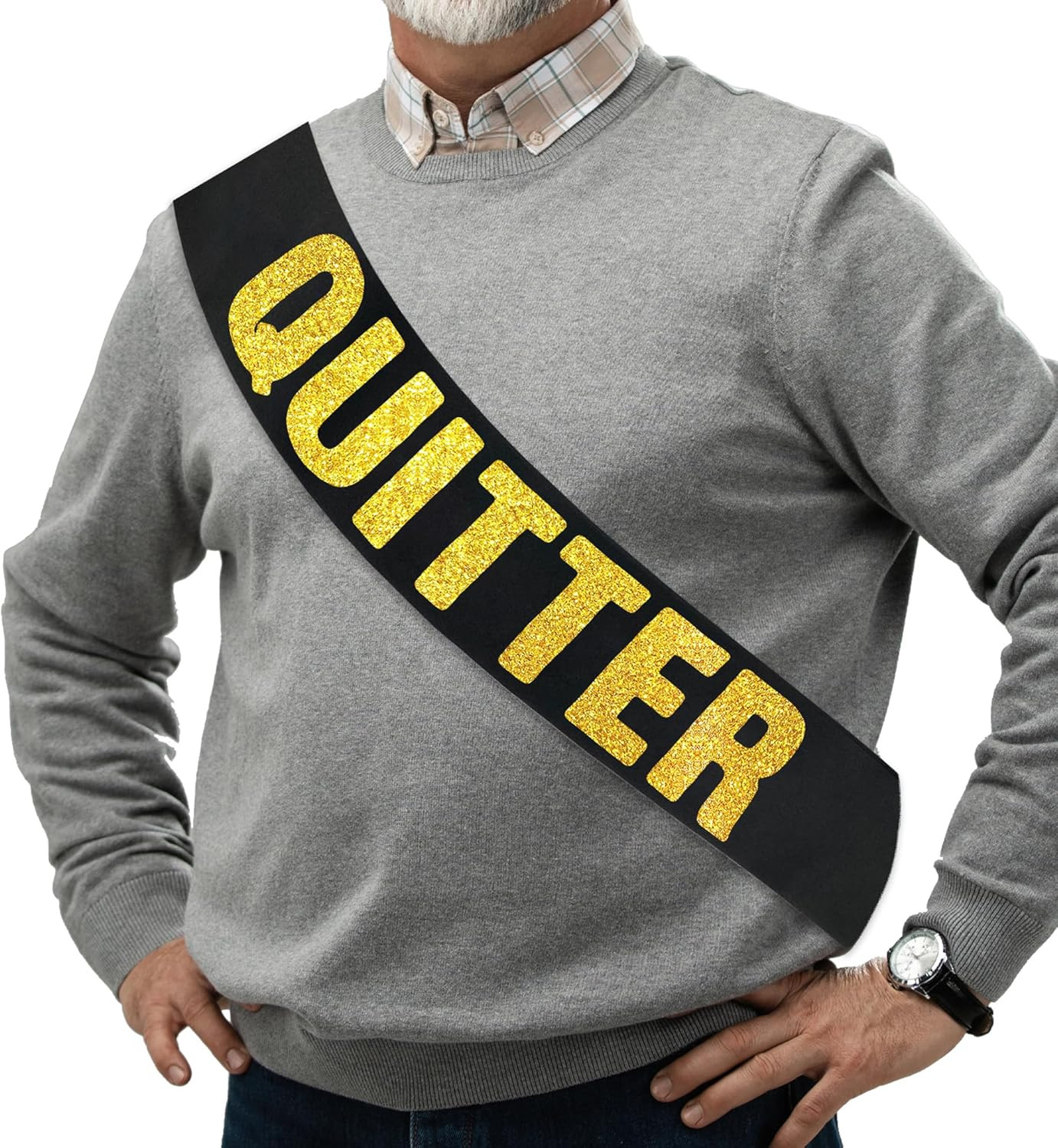 Retirement Gifts for Men & Woman, Happy Retirement Party Decorations, Quitter Sa