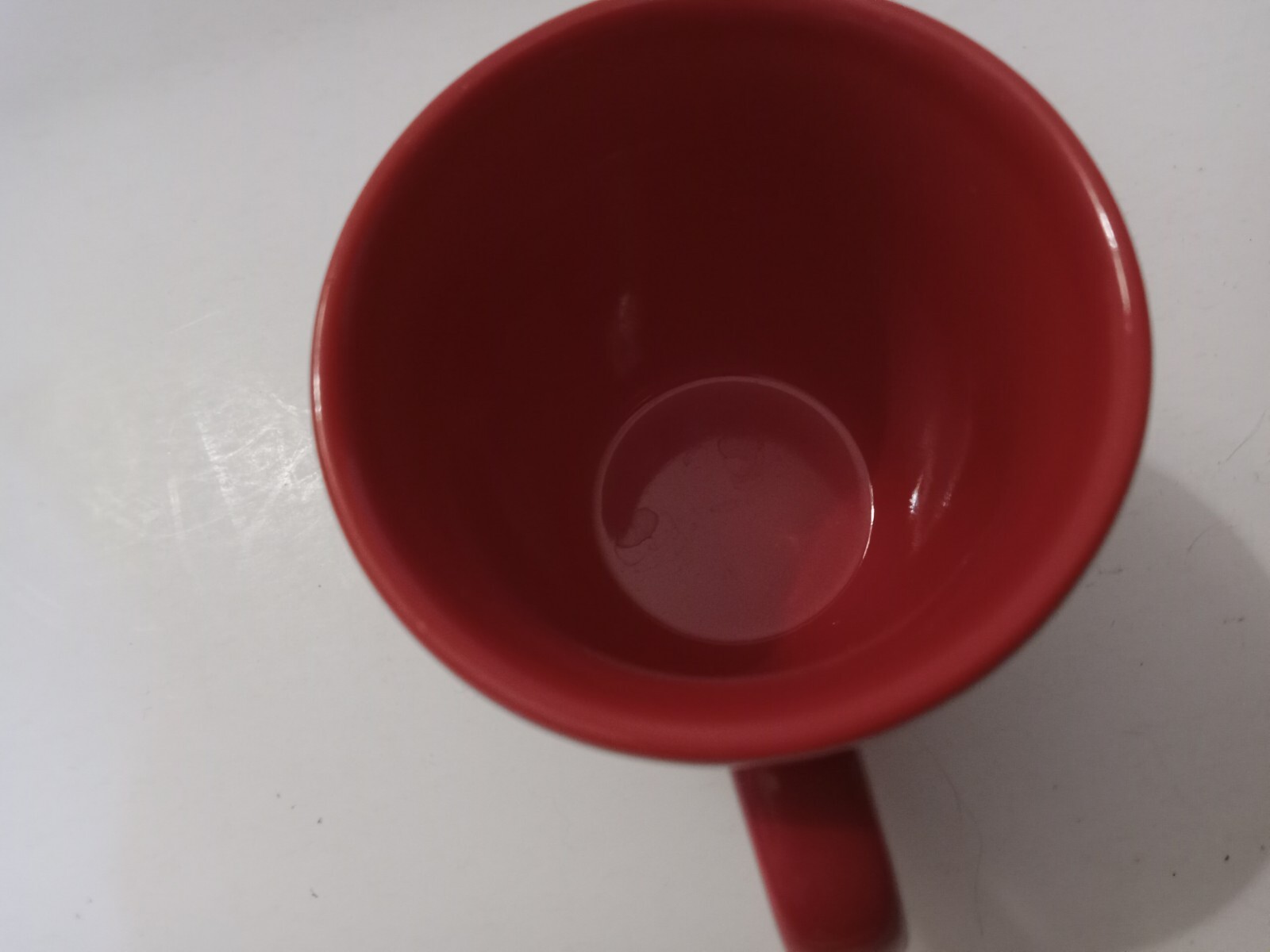 Starbucks Espresso Demitasse Mug Red Abbey Mini 3 oz 2016