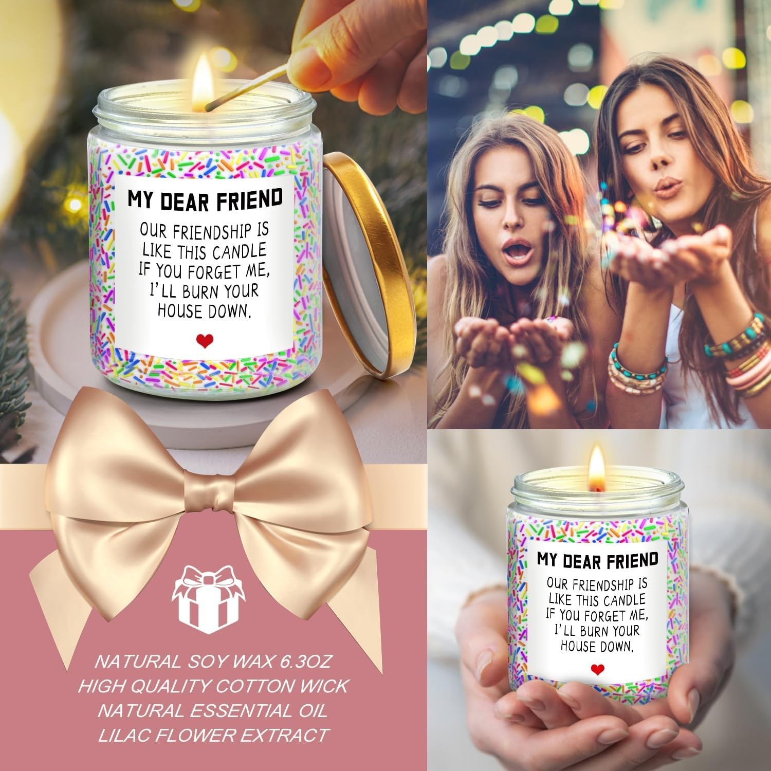 Birthday Gifts for Women Best Friends,Friendship Gifts for Women Her BFF Fema…