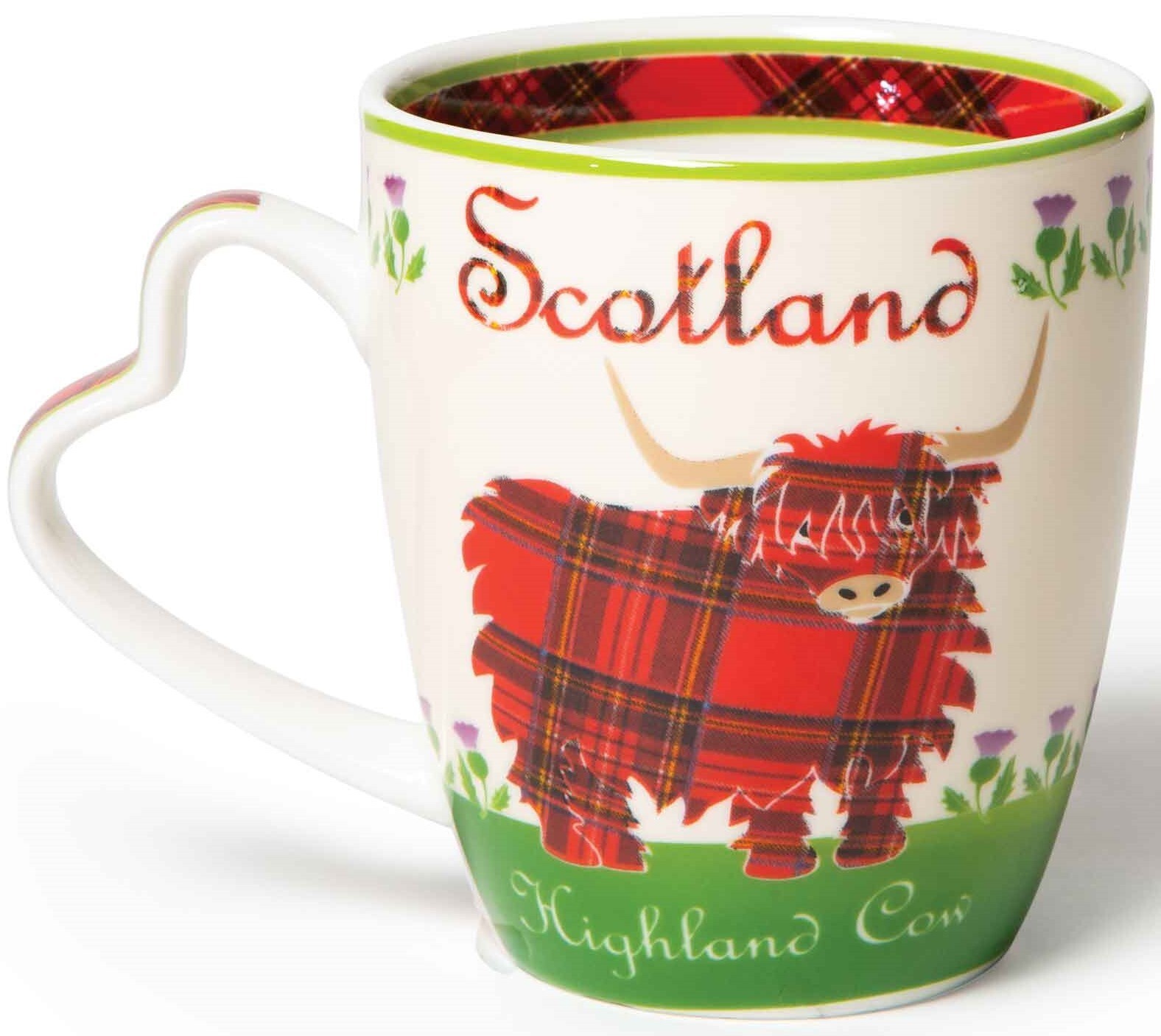 Scotland Higland Cow Mug Porcelain Cup 13 fl oz by Royal Tara