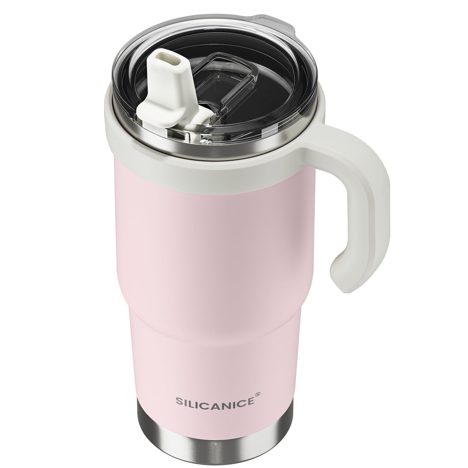 For Iced Coffee & Smoothies – Never Drink from a Moldy Lid Again: 24oz Hygien…