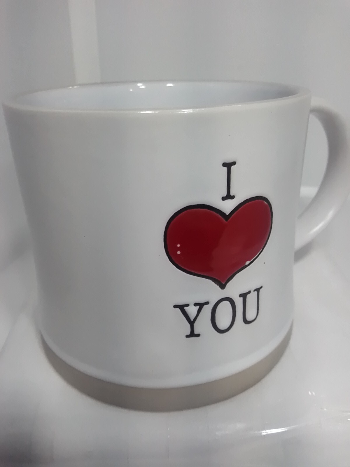 I LOVE YOU COFFEE MUG. I LOVE YOU MUG. HEART EMOJI Deco Mug. B264