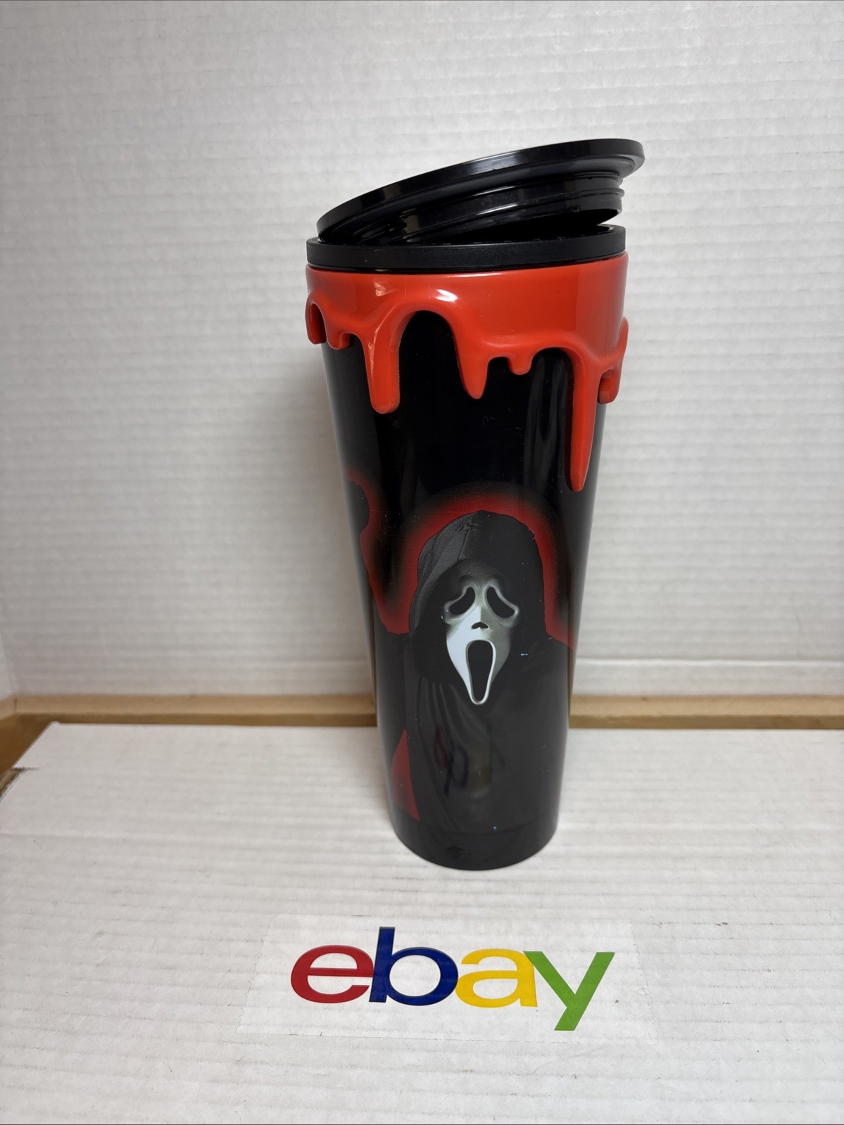 Ghost Face Tumbler No Straw