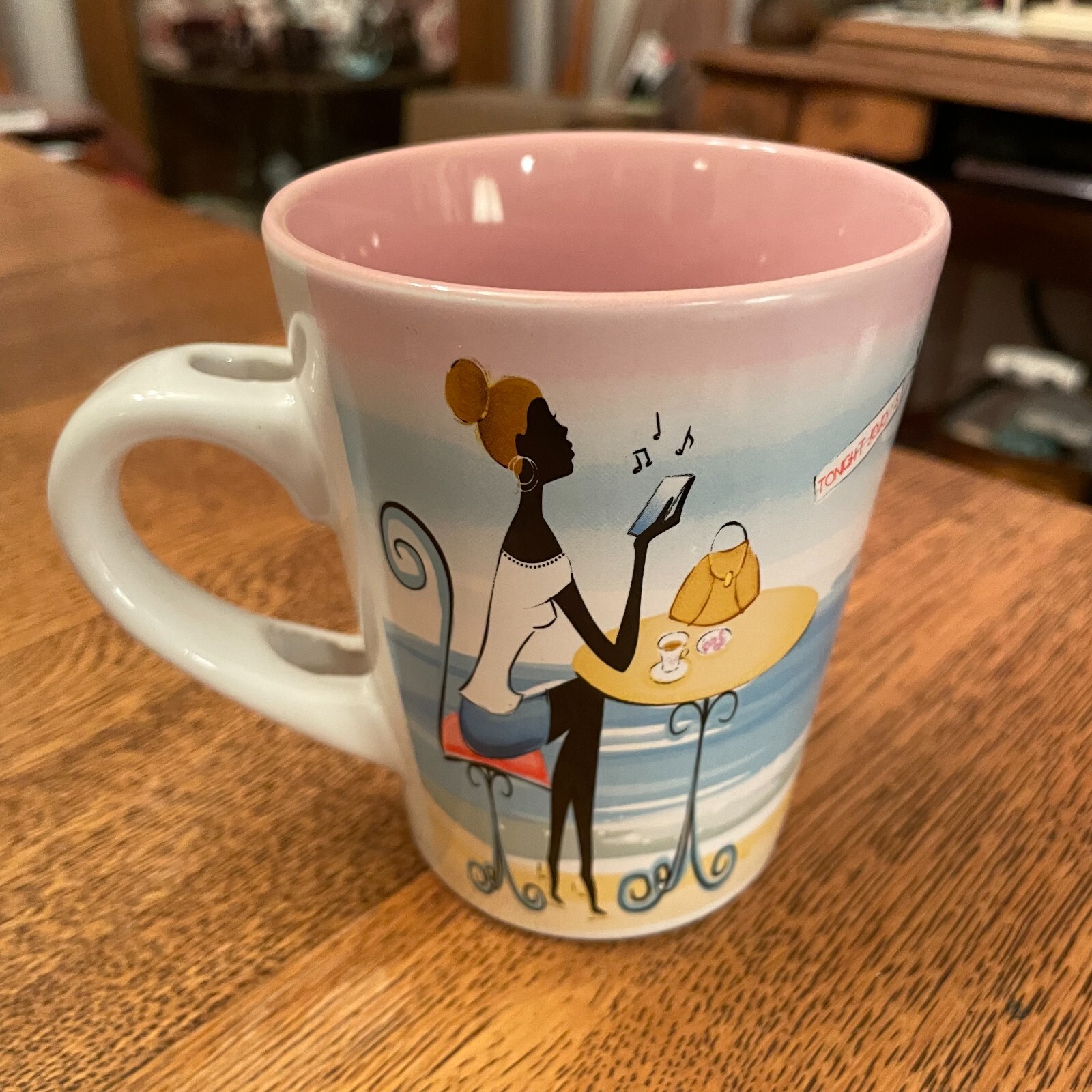I Love Thailand Themed Souvenir Coffee Cup Mug No Spoon