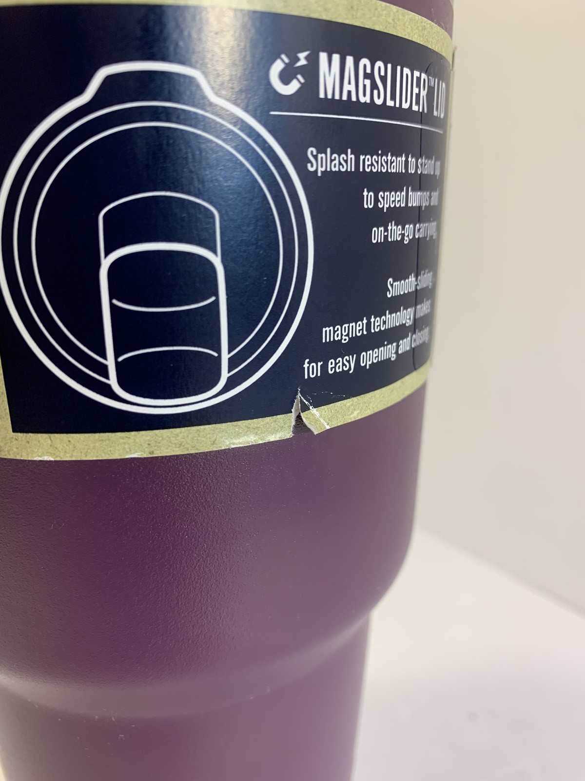 YETI Rambler 30 oz Tumbler Nordic Purple MagSlider Lid Vacuum Insulated