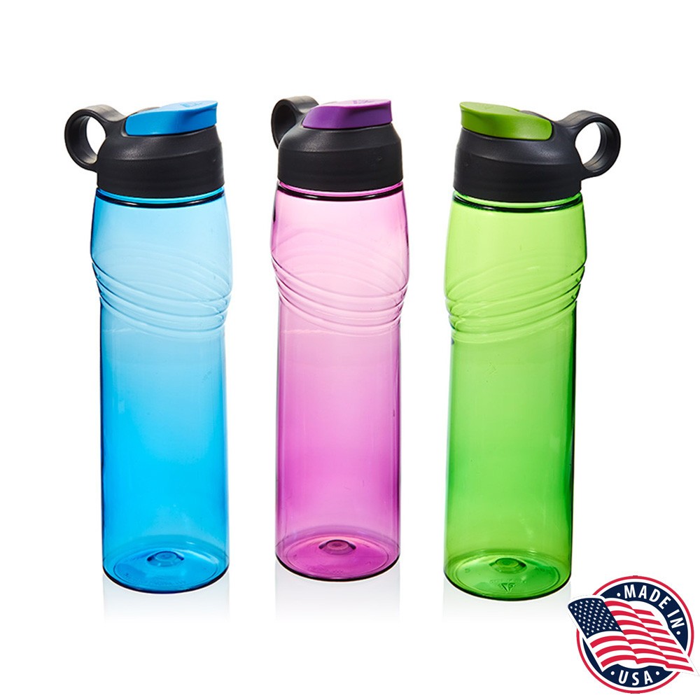 ARROW HOME PRODUCTS 762 H2O Hydro Assorted Ultra 26 oz. Sports Bottle 6/cs