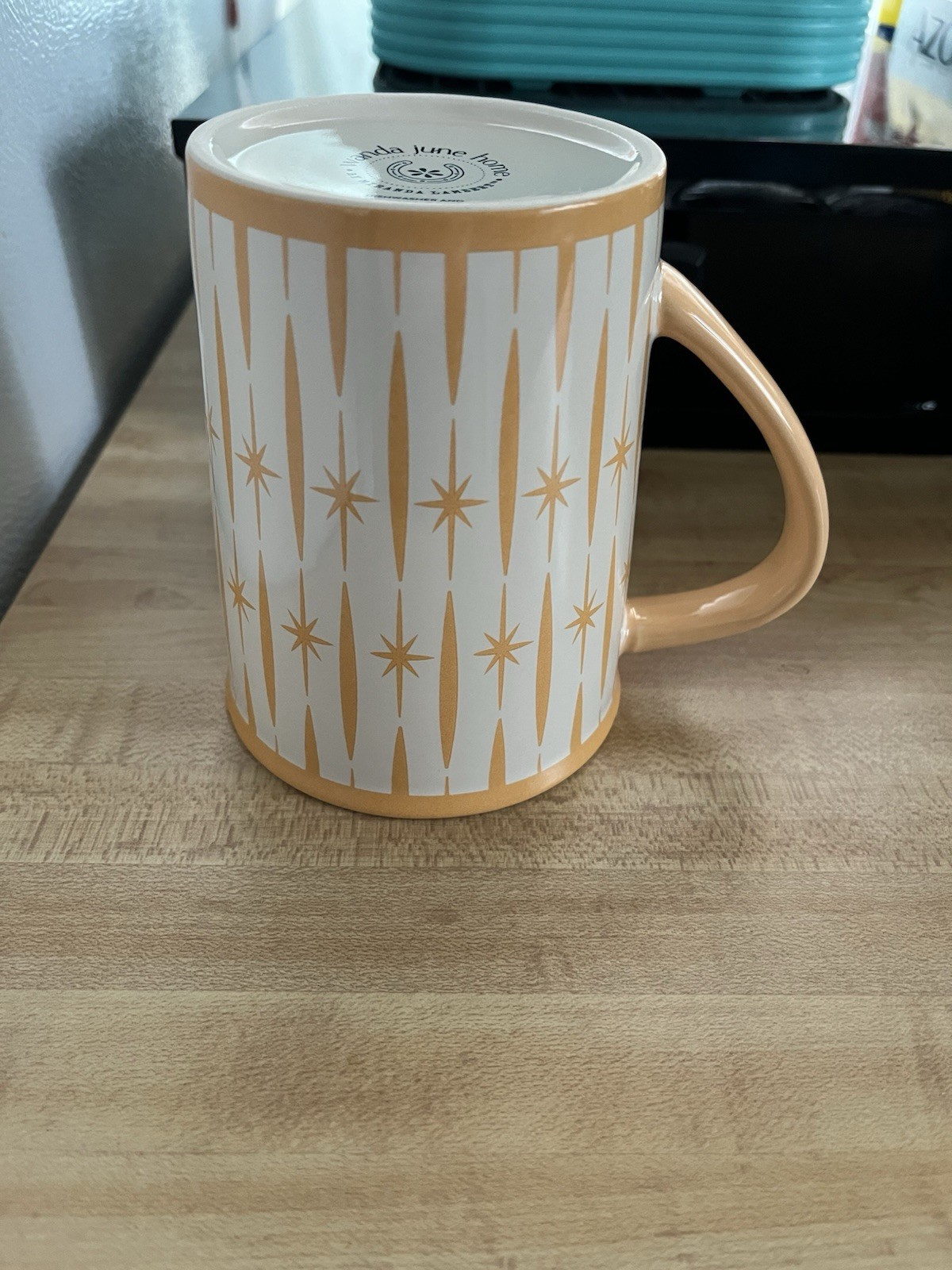 Wanda June Coffee Mugs Set of 4 15 oz Ceramic Mugs Dishwasher Safe
