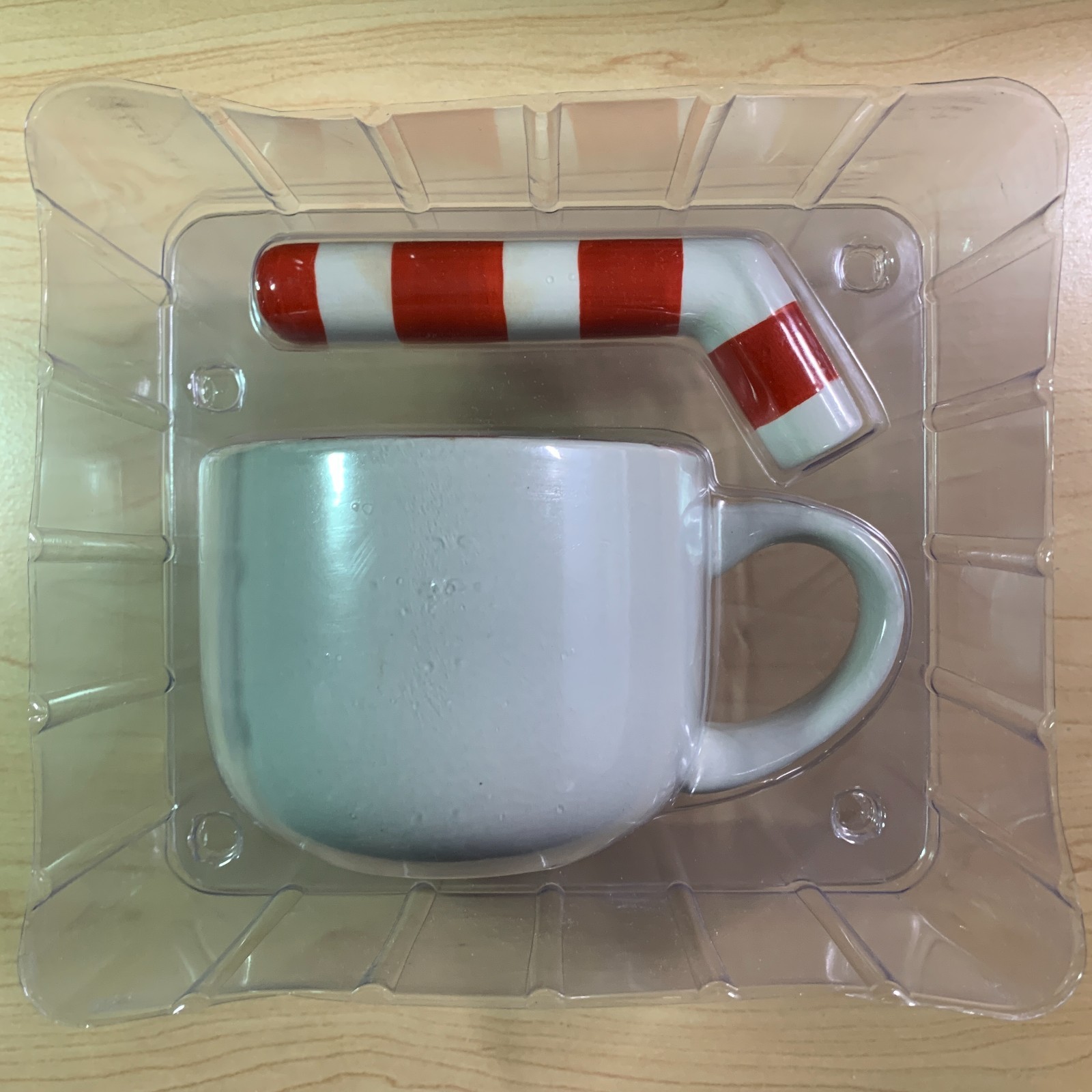 Just Funky Cuphead Mugman 20 oz. Coffee Mug White Ceramic w/Straw CIB