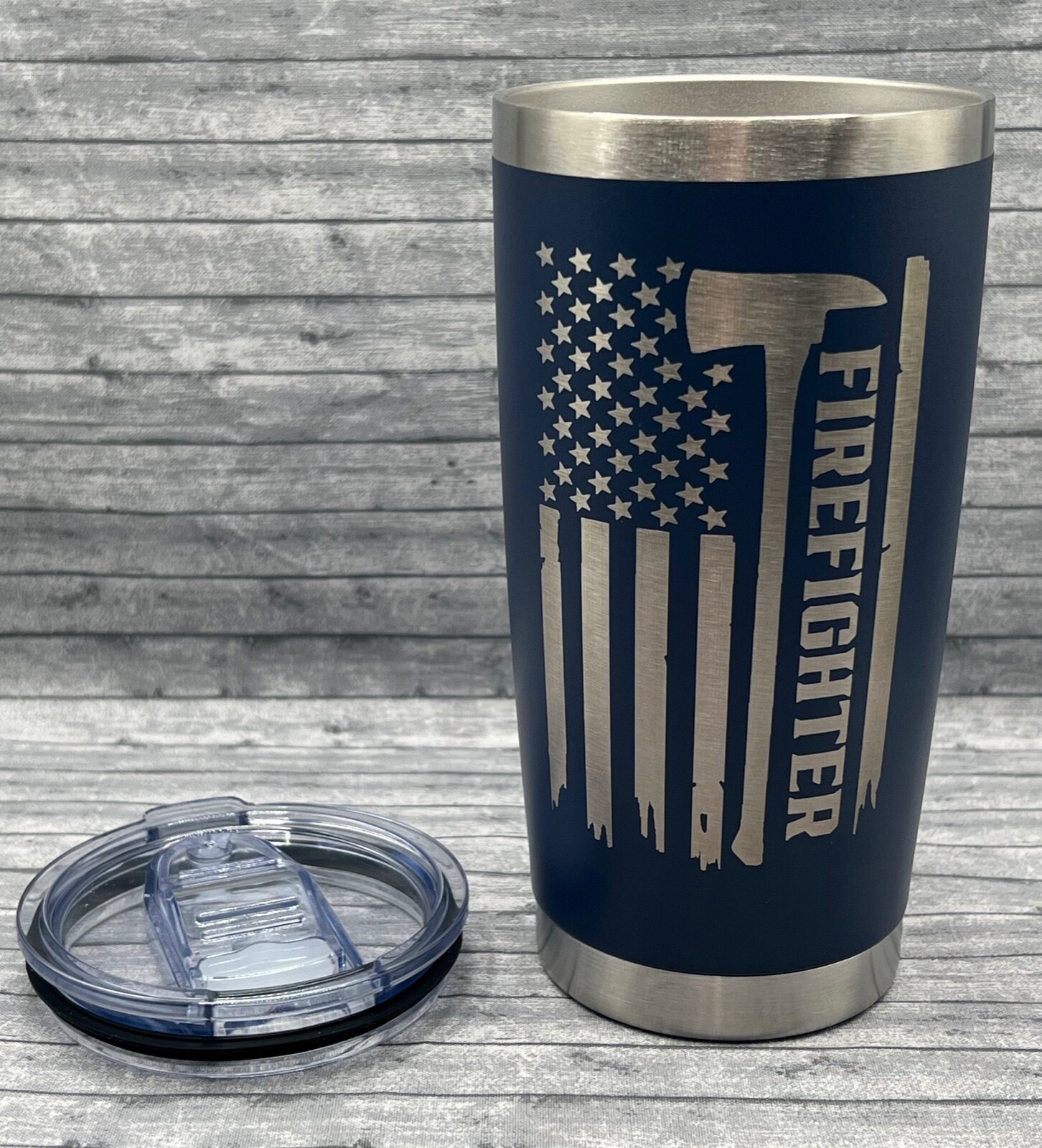Firefighter 20fl Oz Coffee Tumbler Several colors available Free Shipping