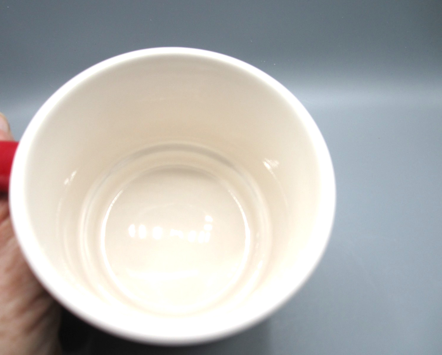 Pair of Rae Dunn Stackable White Treats Cocoa Coffee Tea Mug 14 oz Each (152)