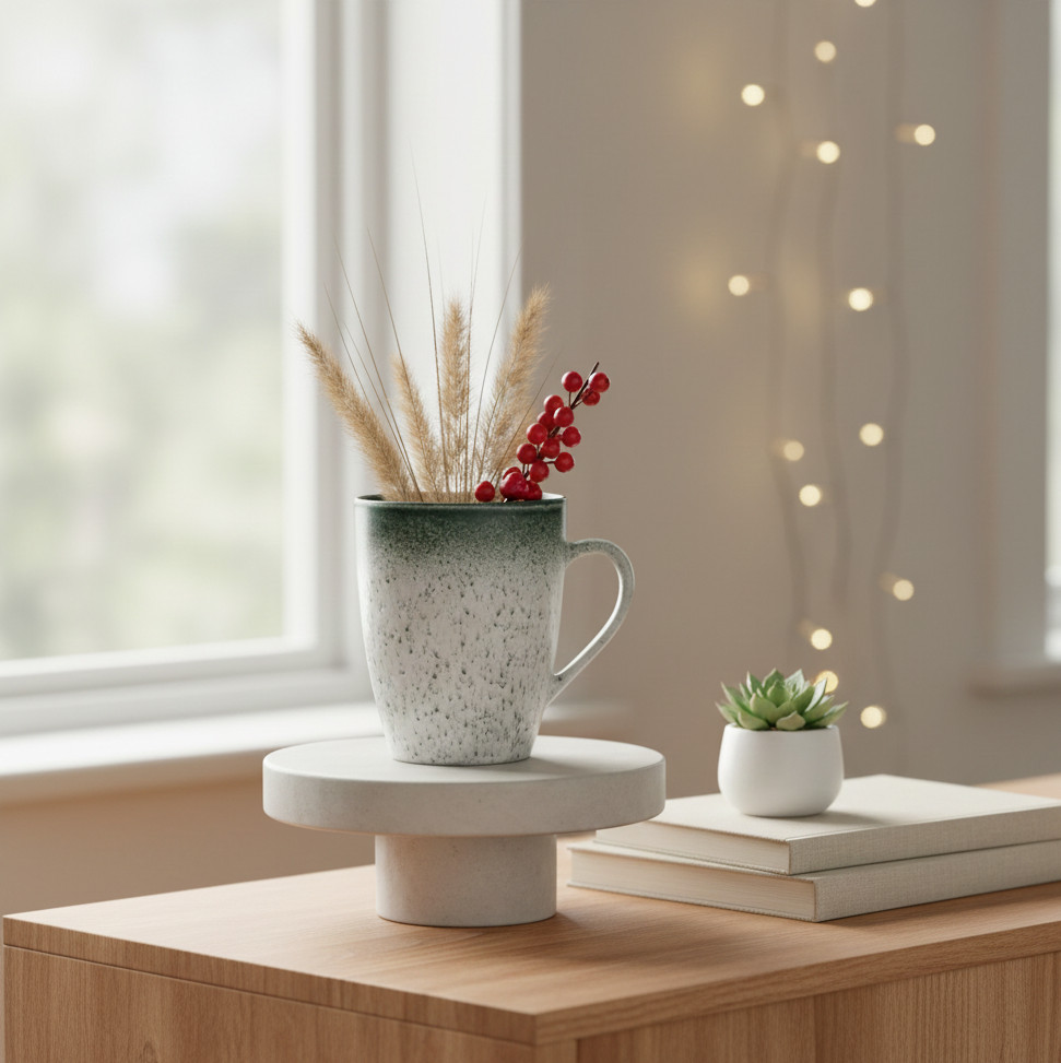 12oz Matte Ceramic Coffee Mugs – Premium Frosted Tea Cups for Home & Office