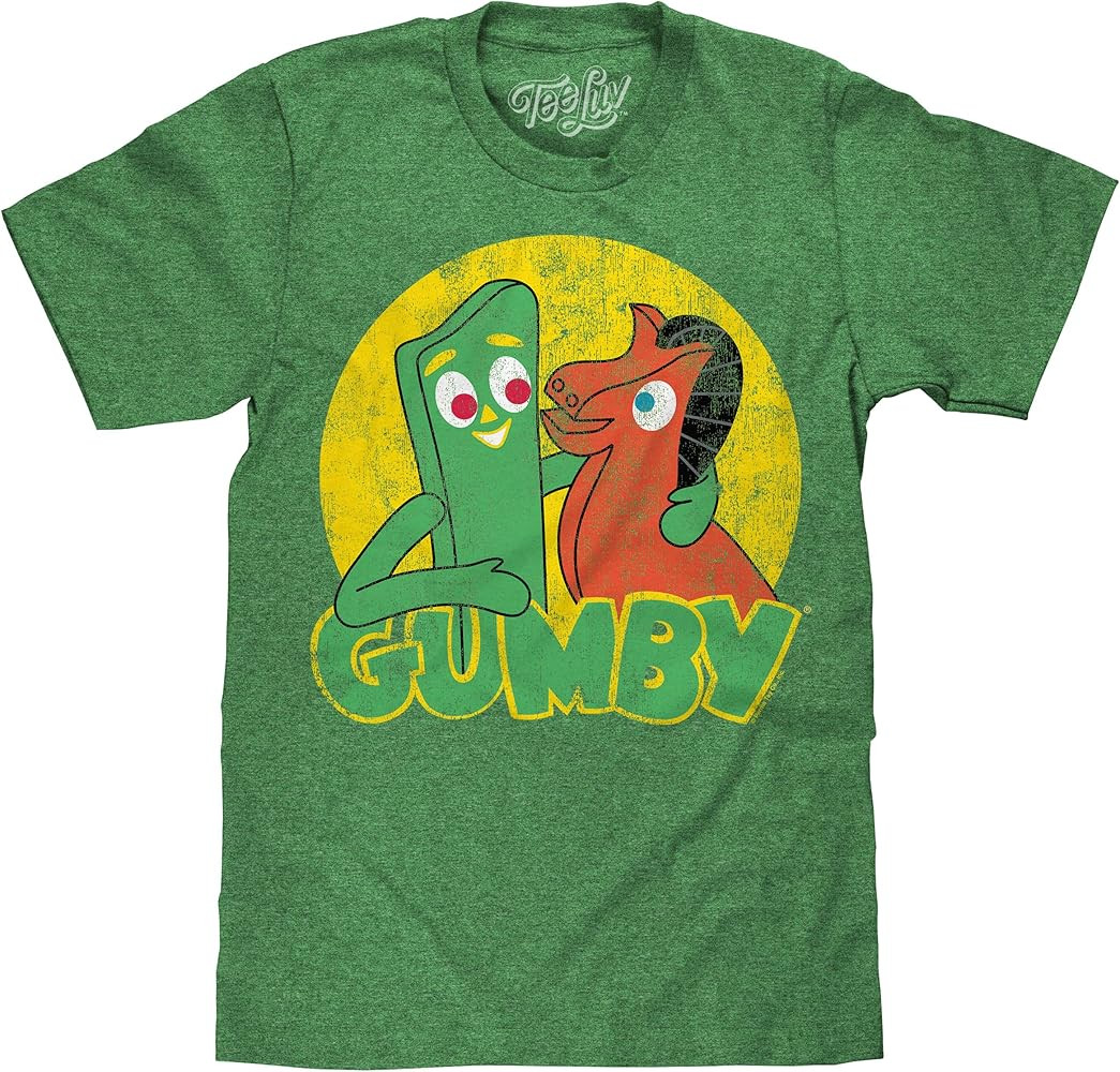 Hot Popular Gumby and Pokey Green Colour S to 5XL Unisex Shirt VK222