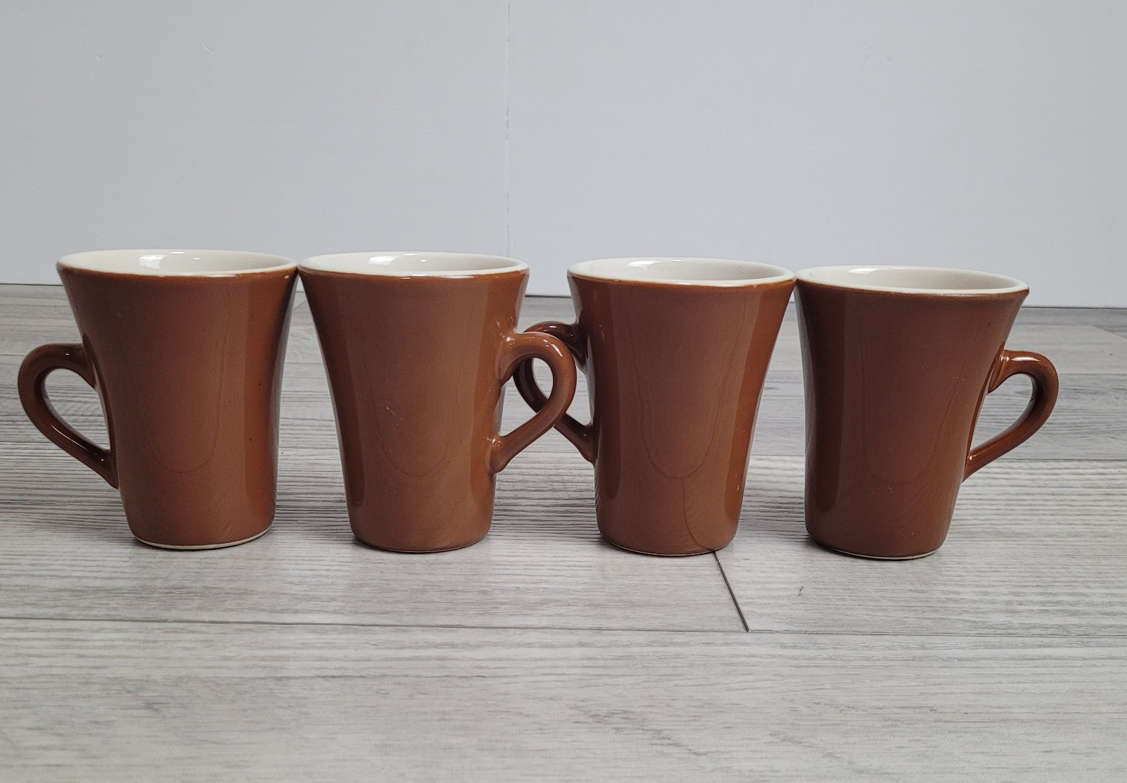 Vintage Chefsware Coffee Mug USA Restaurant Ware Mid Century 4″/8 fl oz Set of 4