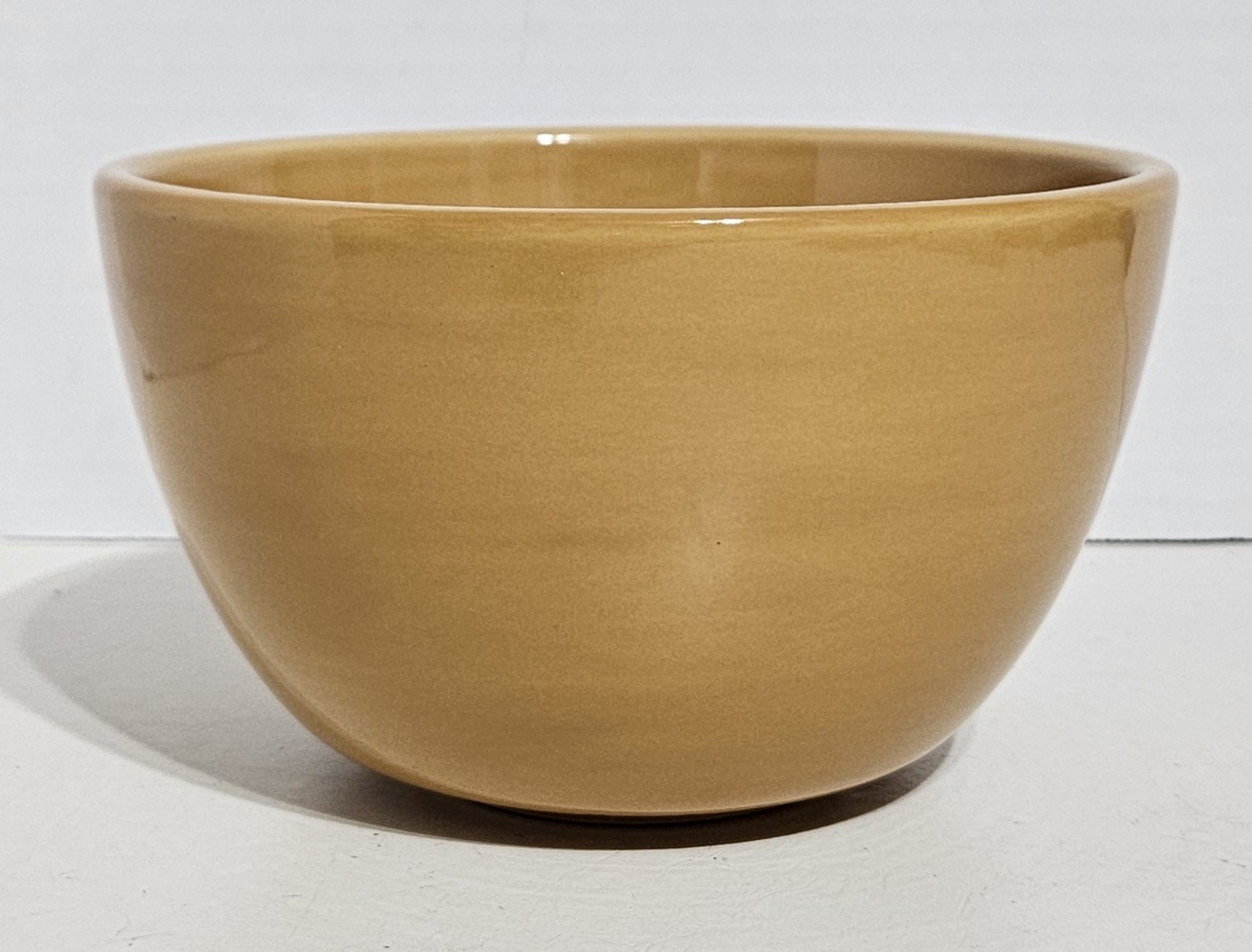 Pottery Barn “Sausalito Amber” Yellow 6 Inch Coupe Cereal Bowl