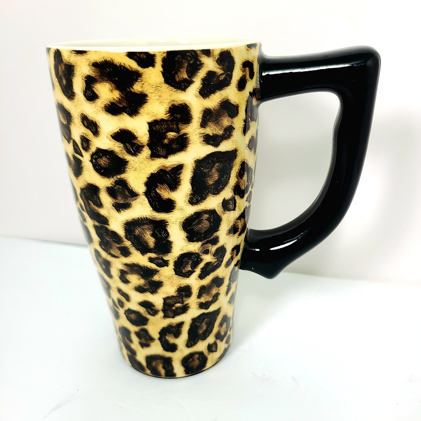Spoontiques Coffee Mug Animal Print Spotted Cat Leopard Cheetah Novelty