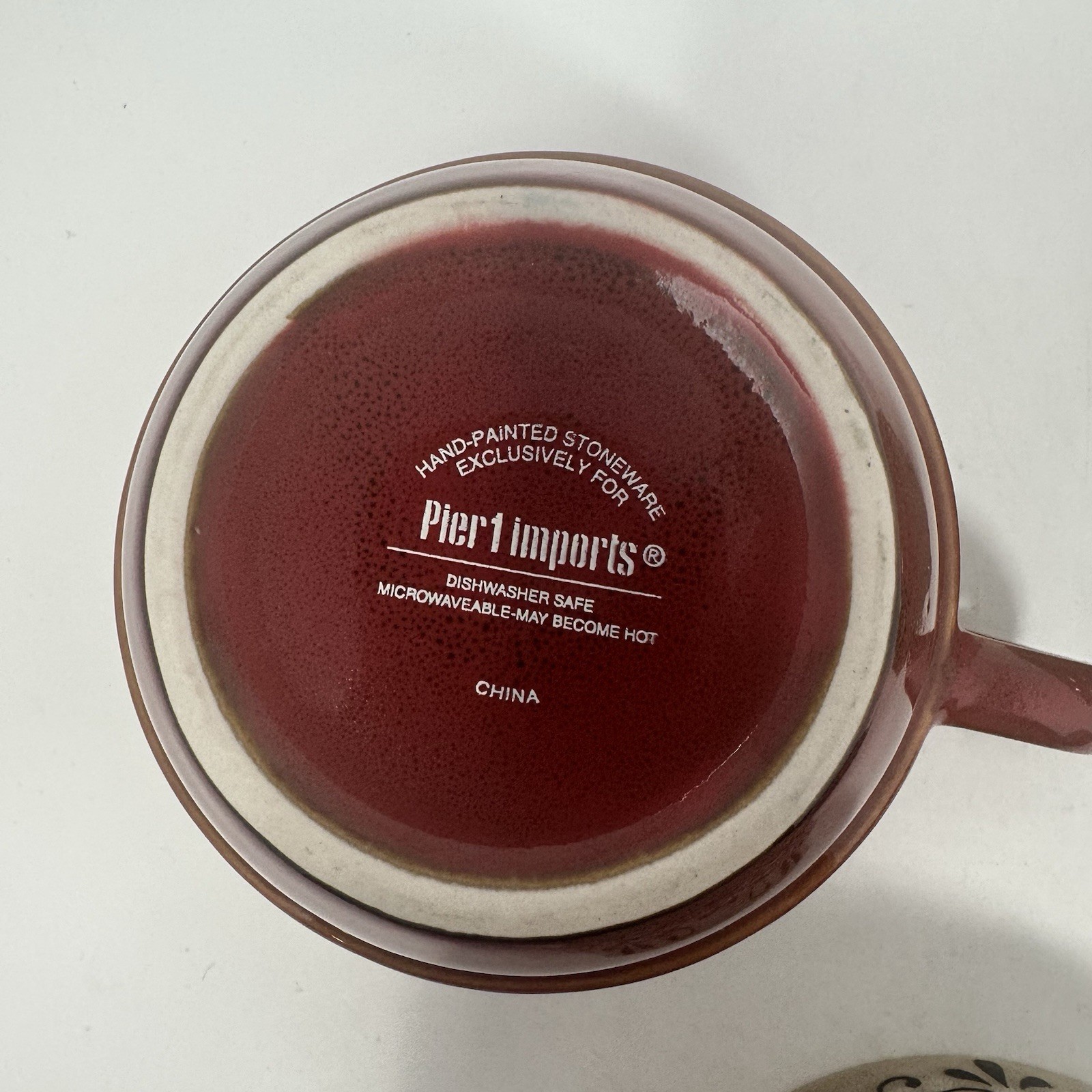 Pier 1 Imports Multicolor Scroll Stacking Collection Retired Set of 4