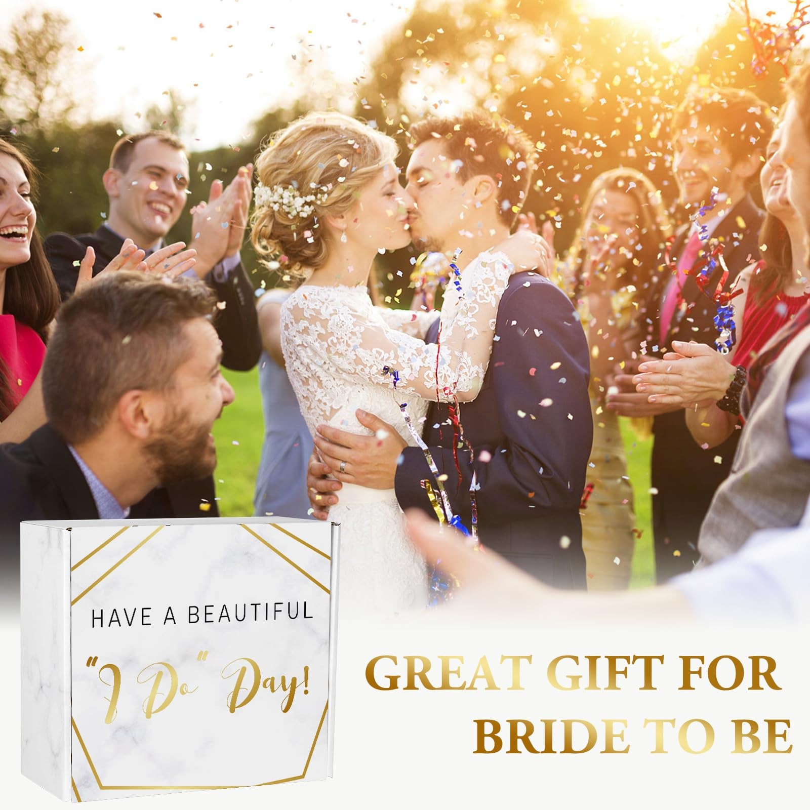 Bride To Be Gift Box ~ Bridal Shower & Bachelorette Party Gifts for Women