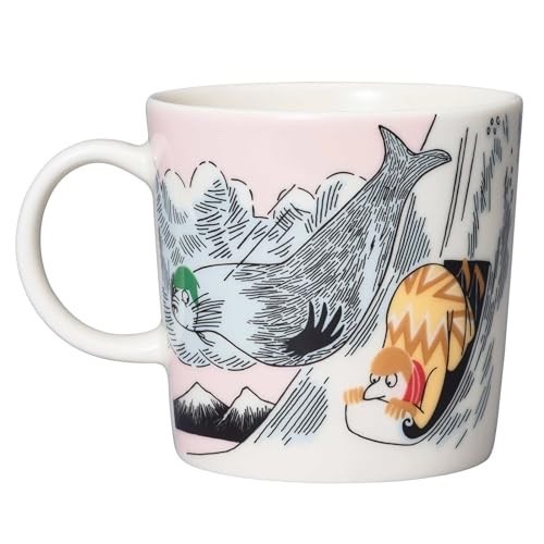 Moomin by Arabia 2023 Winter Seasonal Mug Sliding 10oz Collectible Mug Brand New