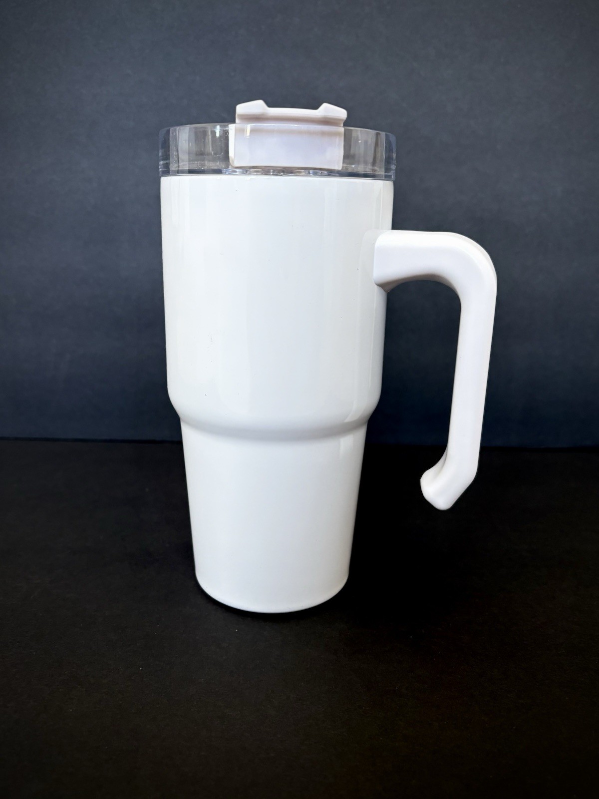 20oz Tumbler with Handle Stainless Steel Insulated Coffee Mug Tumbler with Straw