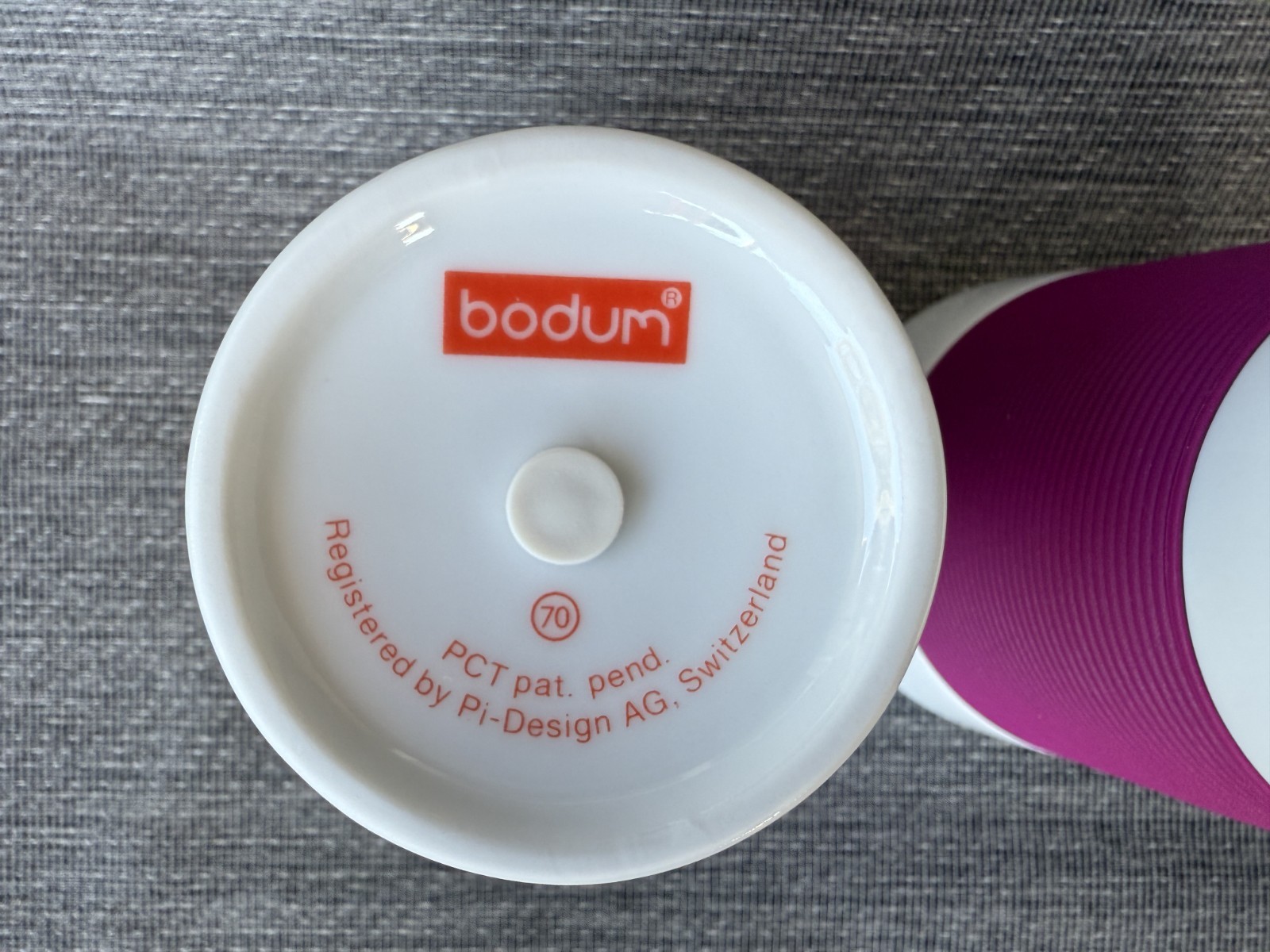 Bodum Canteen Coffee Mug Cup Double Walled Silicone Sleeve, Set of 2