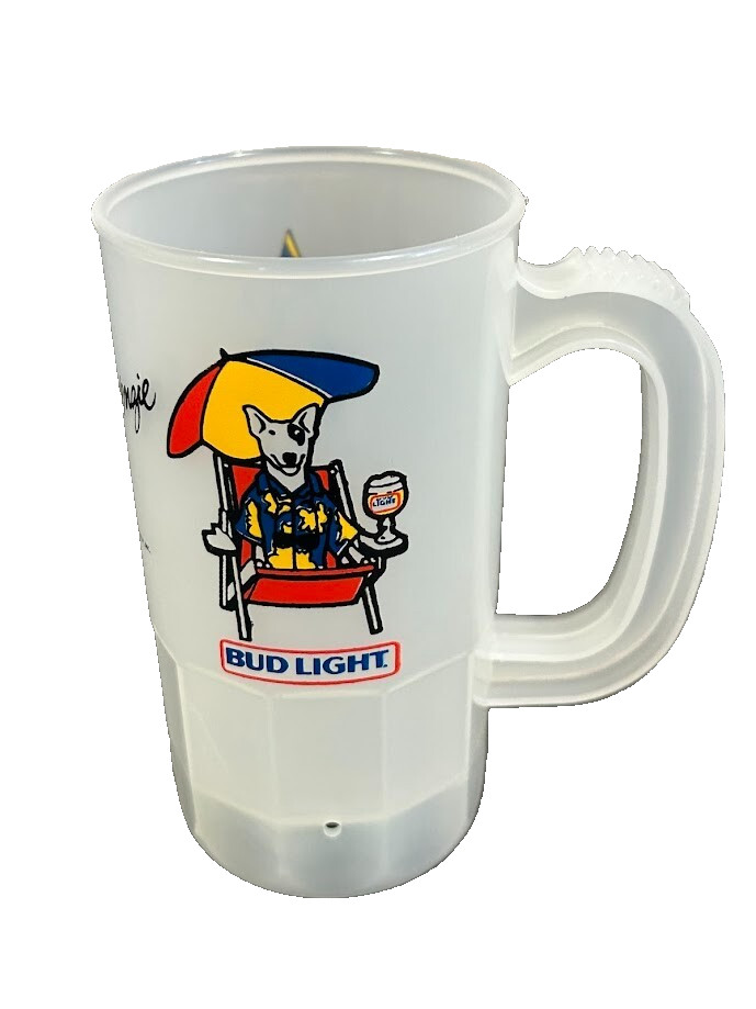 VTG Bud Light SPUDS MACKENZIE BEER MUG 1986 by Super Mug USA made