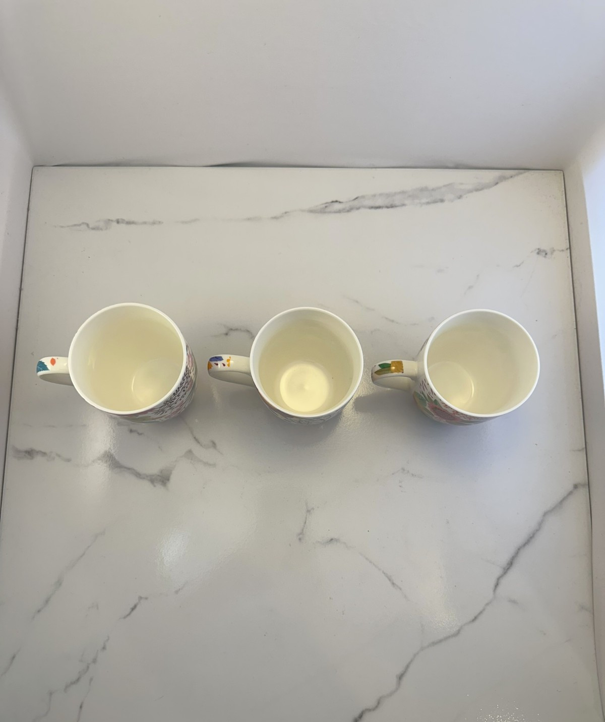 Set of 3- Floral Mug