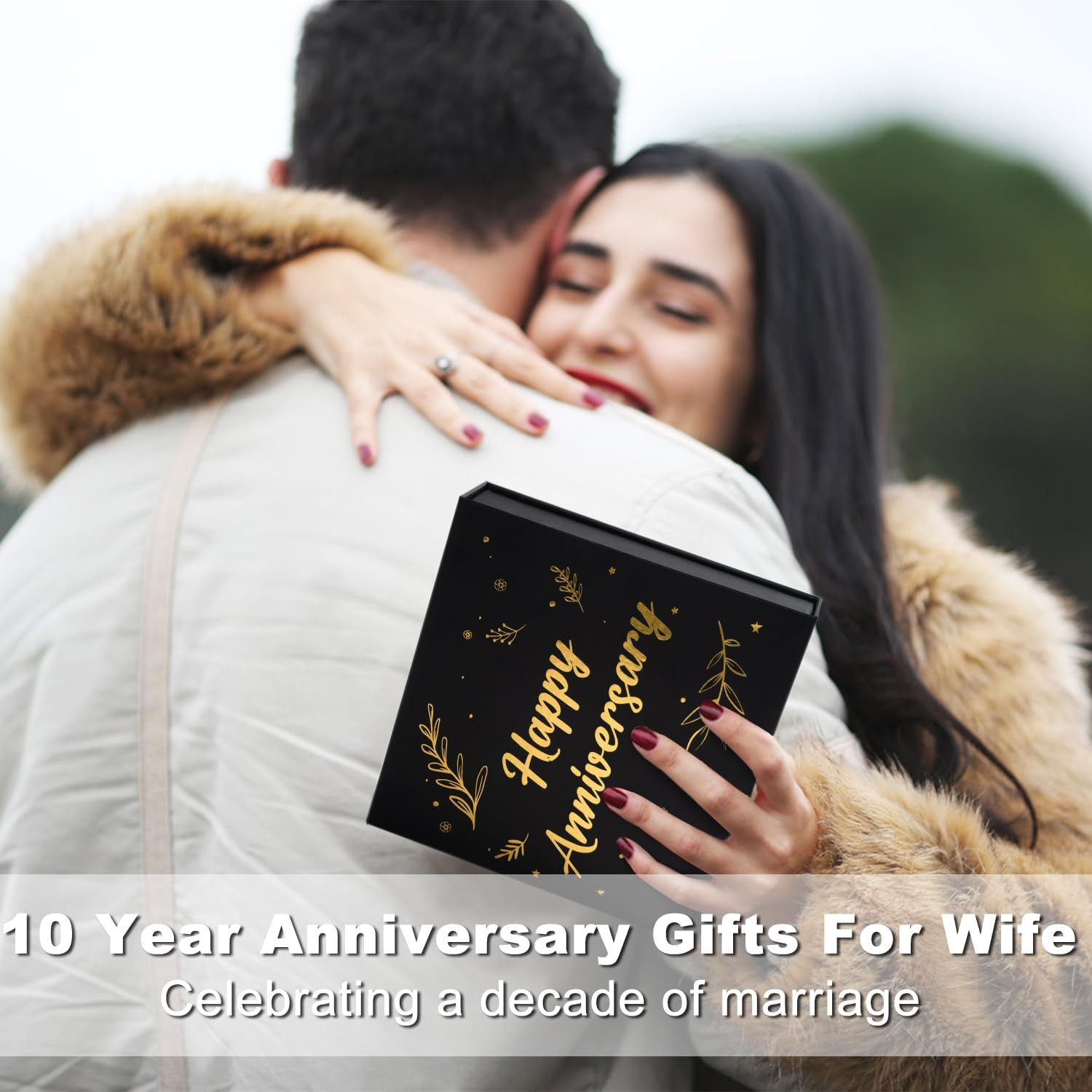 10Th Anniversary Aluminum Gifts for Her/Him, 10 Year Wedding Anniversary for Wif
