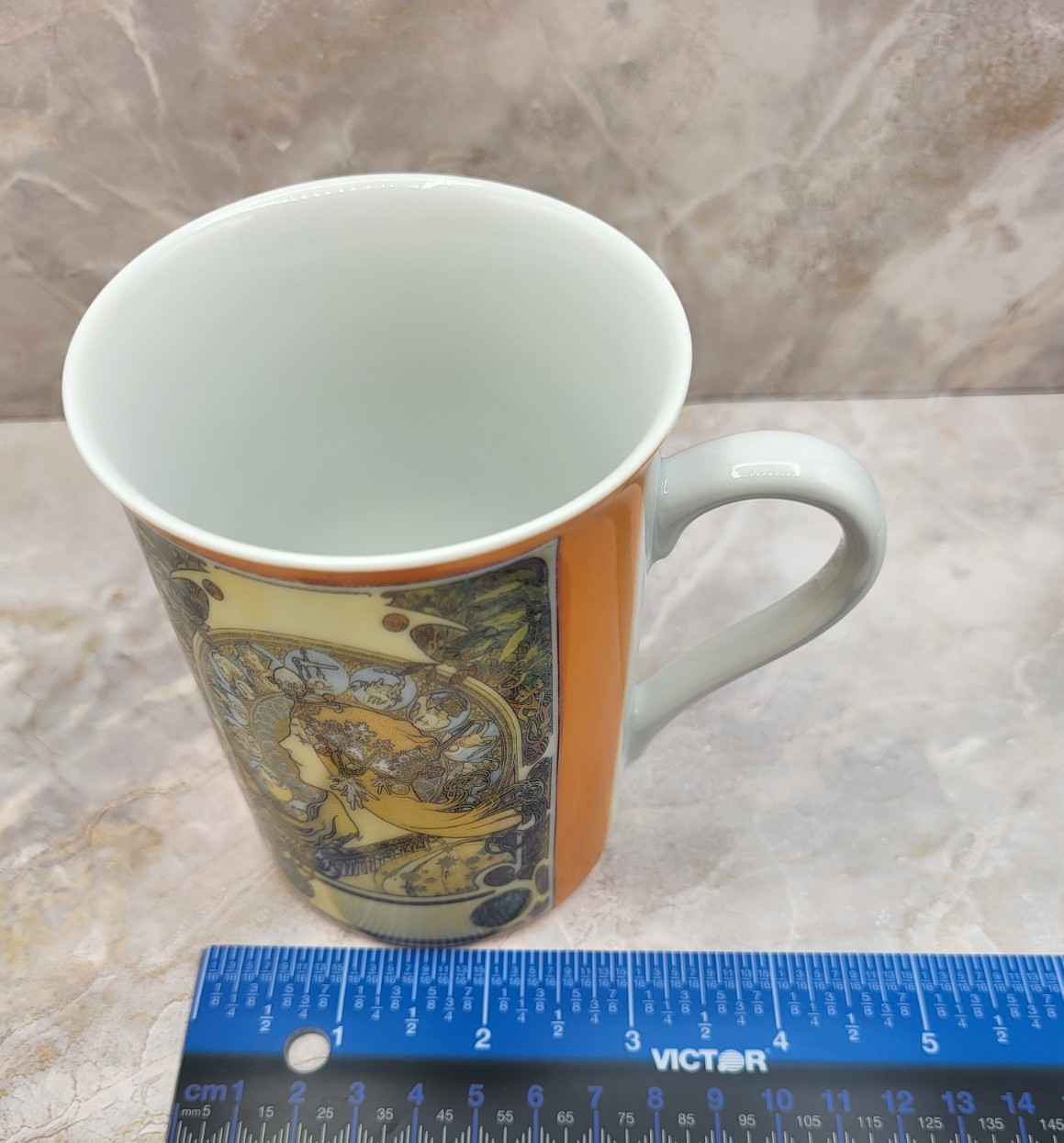 Alphonse Mucha Museum Art Mug Commemorates Mucha’s Art Nouveau Litho. ‘Zodiac’