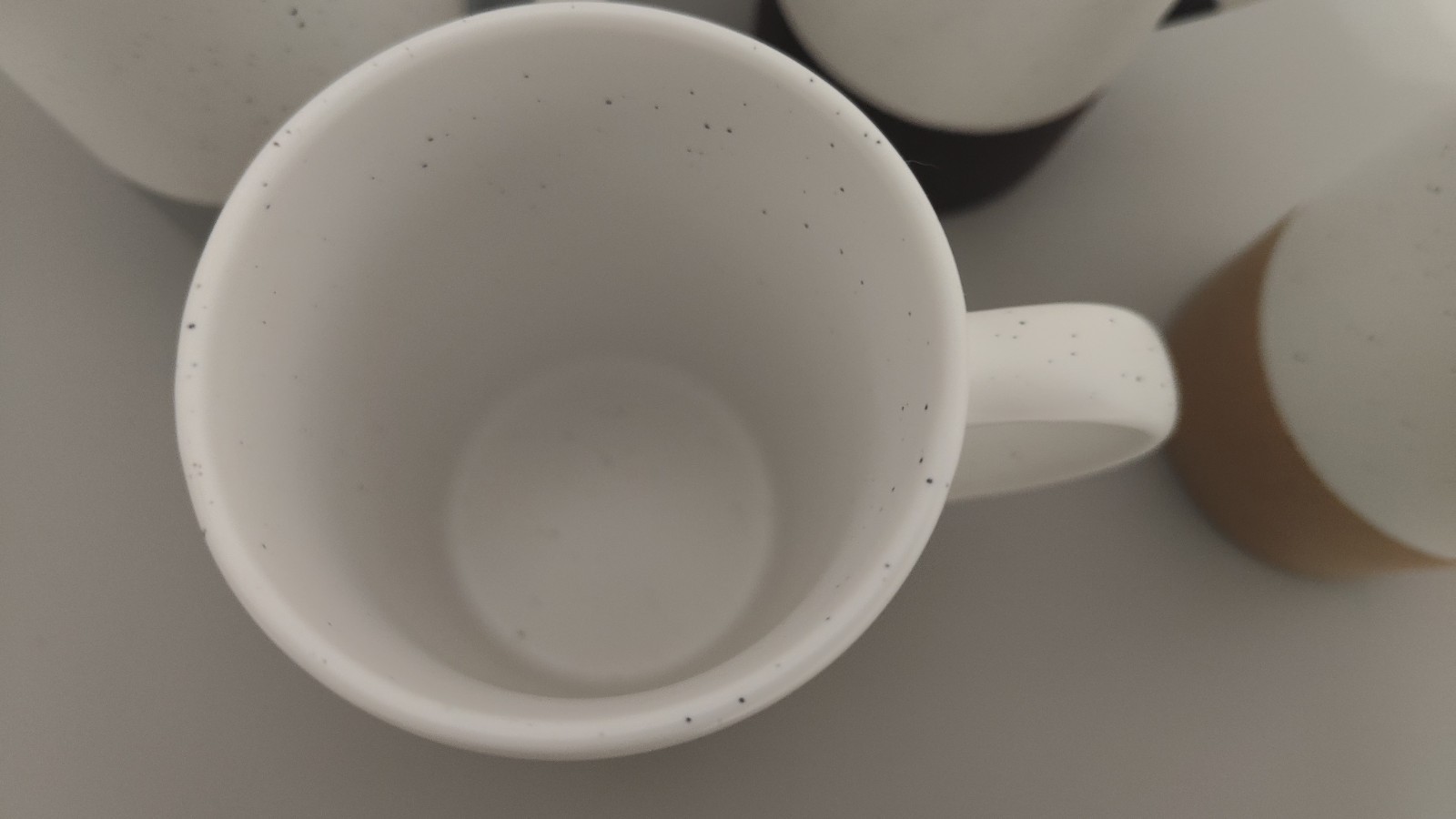Mora Ceramics 12oz Coffee Mug Set of 4 – Ceramic Tea Cups with Handle