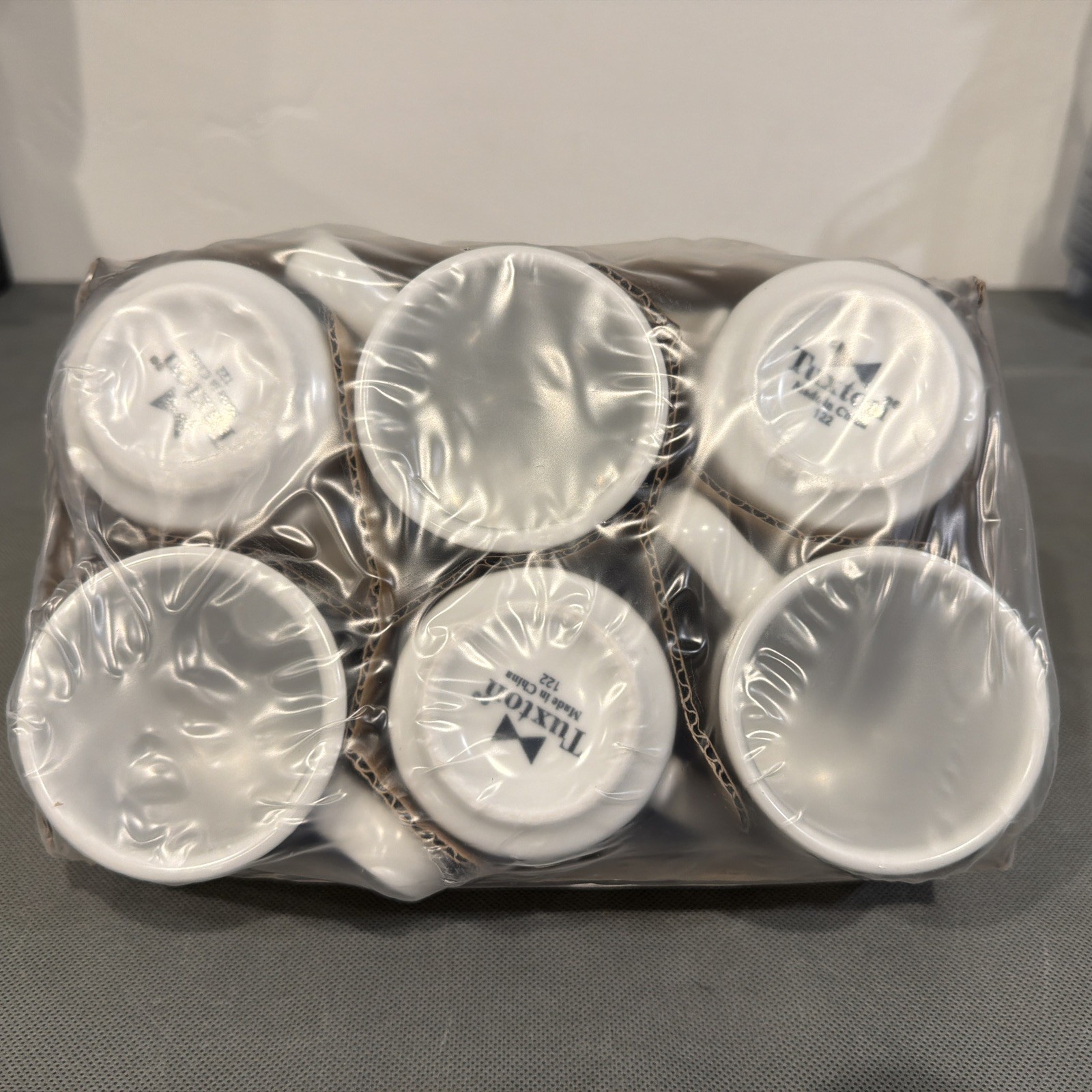 Tuxton 6.75 Oz Coffee Or Tea Mugs Restaurant/Diner Style 2X (6 pack) White New.