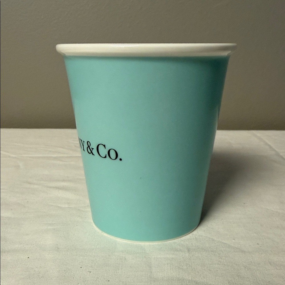 Tiffany & Co Bone China Coffee Cup Tiffany Blue Japan 10oz [|||]