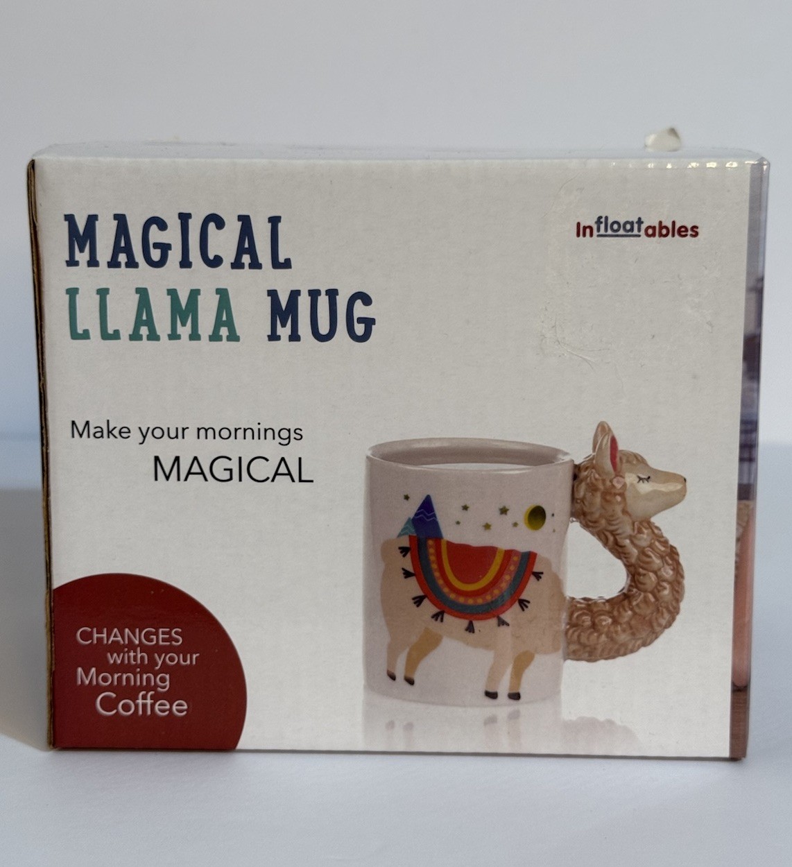 Magical Llama Color Changing Ceramic Coffee Tea Mug 12 Oz 3D Design