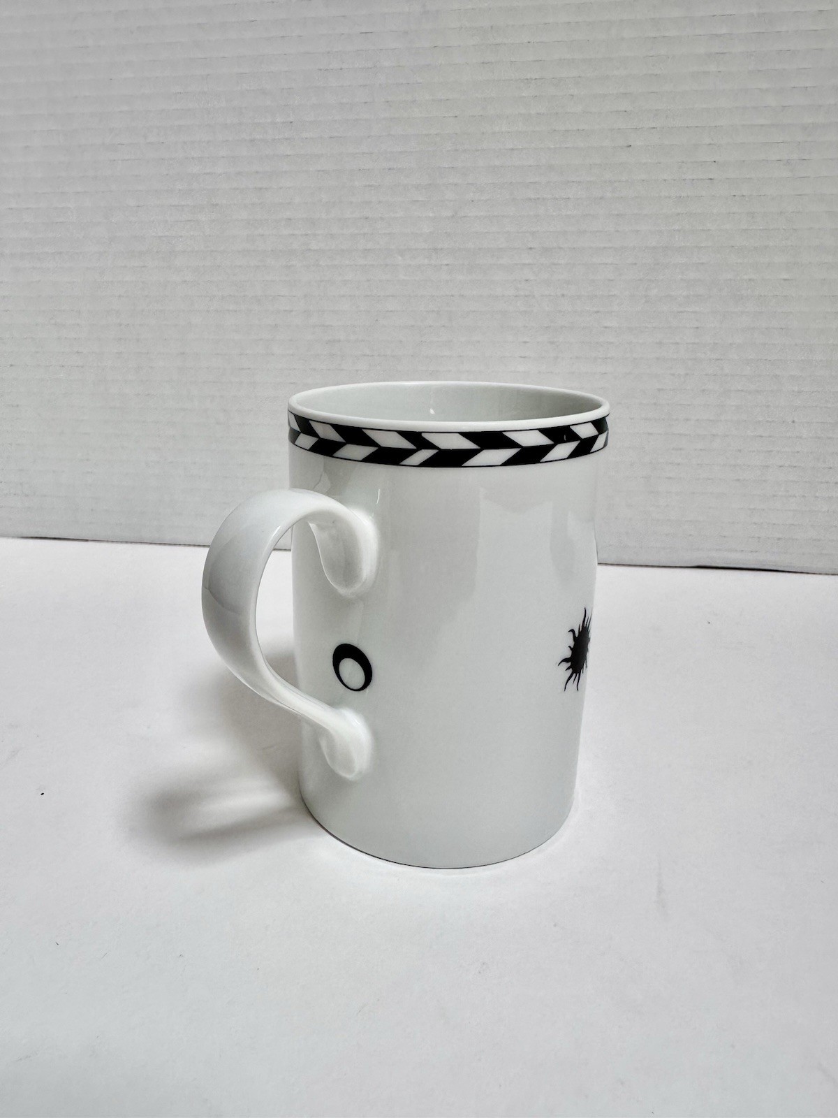 Rare vintage Swid Powell Eclipse 3-Piece Ceramic Coffee Mug Set 12 fl oz