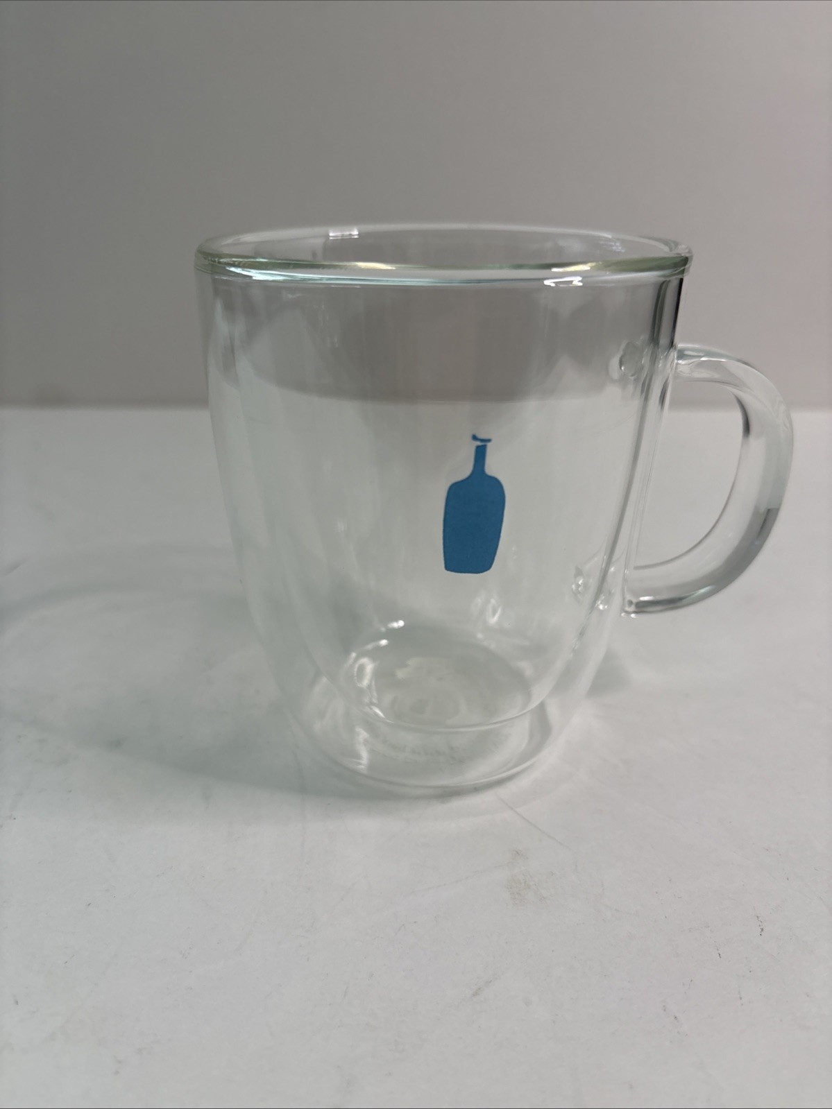 Blue Bottle Coffee x Bodum Double Wall Glass Mug Cup 350ml/12 fl oz NEW