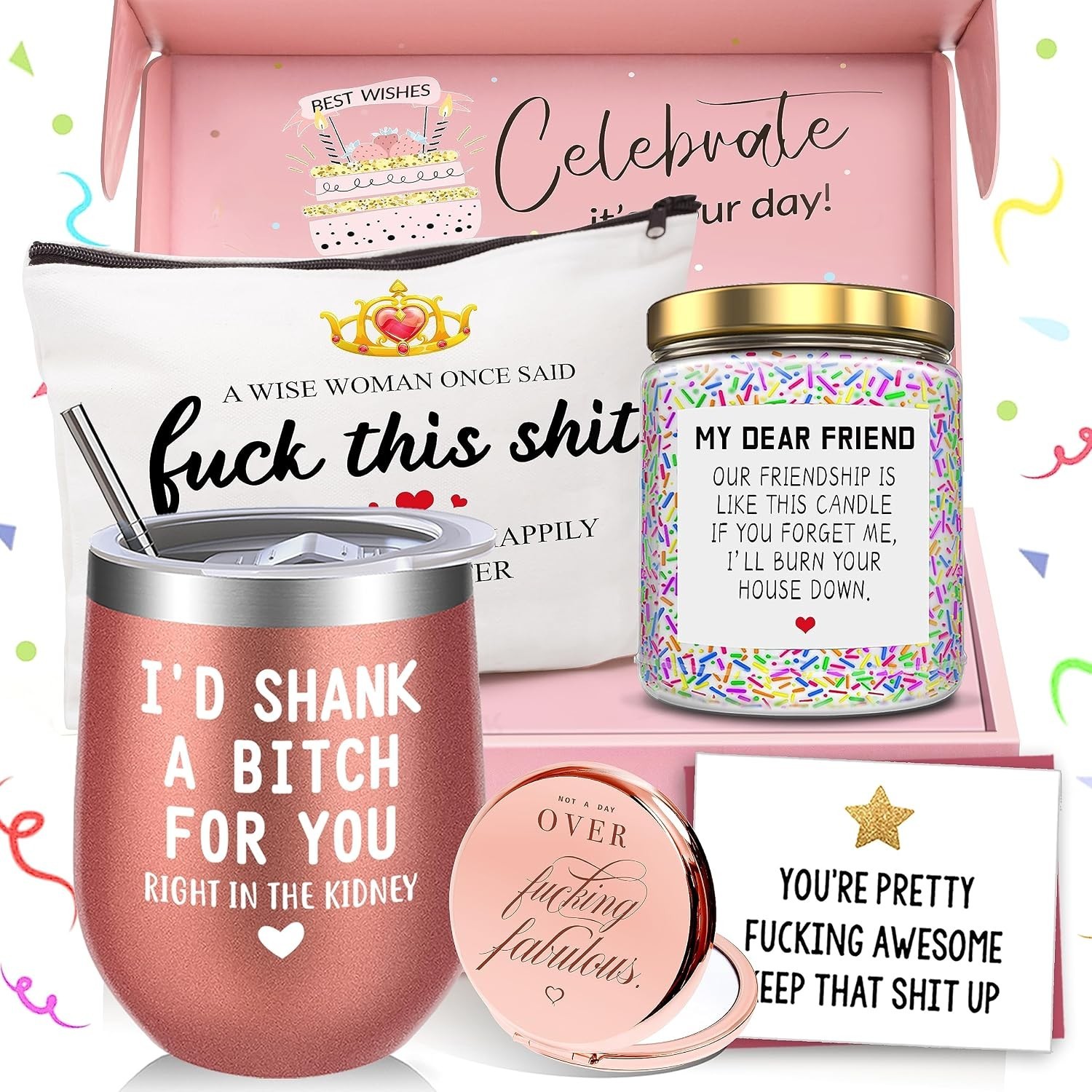 Birthday Gifts for Women Best Friends,Friendship Gifts for Women Her BFF Fema…