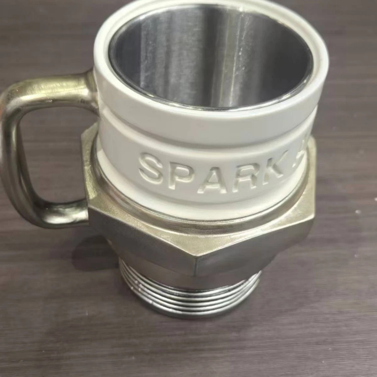 Spark Plug Coffee Mug Creative Engine Design Cup for Car Lovers