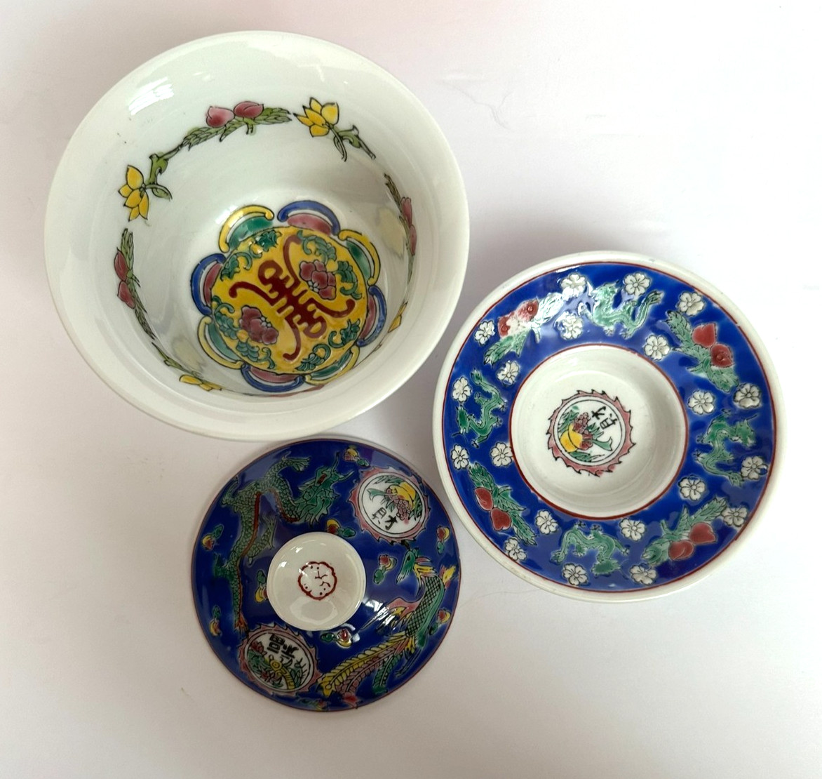 Traditional Tea Set for Chinese Gongfu Tea | Cobalt Blue Dragon Pattern