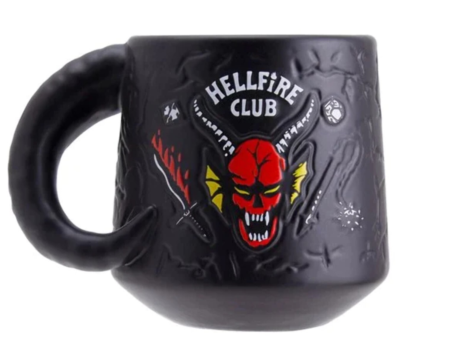 Stranger Things – Hellfire Club Demon Embossed Mug