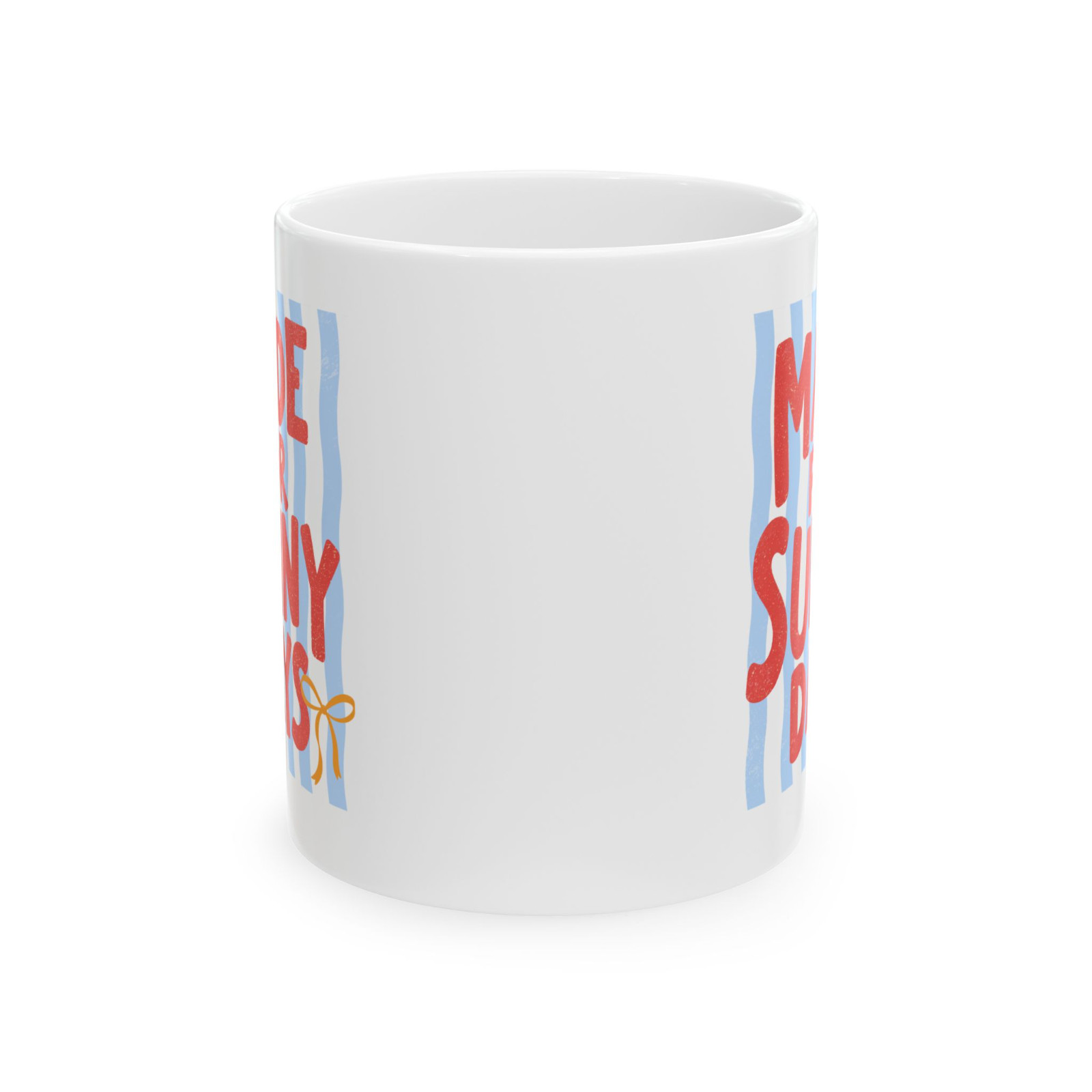 Made For Sunny Days Coffee Mug Summer Beach Vacation Aesthetic Cup