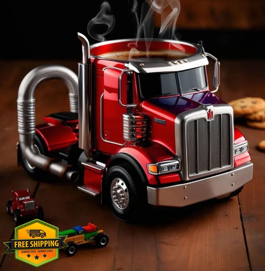 Generic Black Truck Coffee Mug 11oz