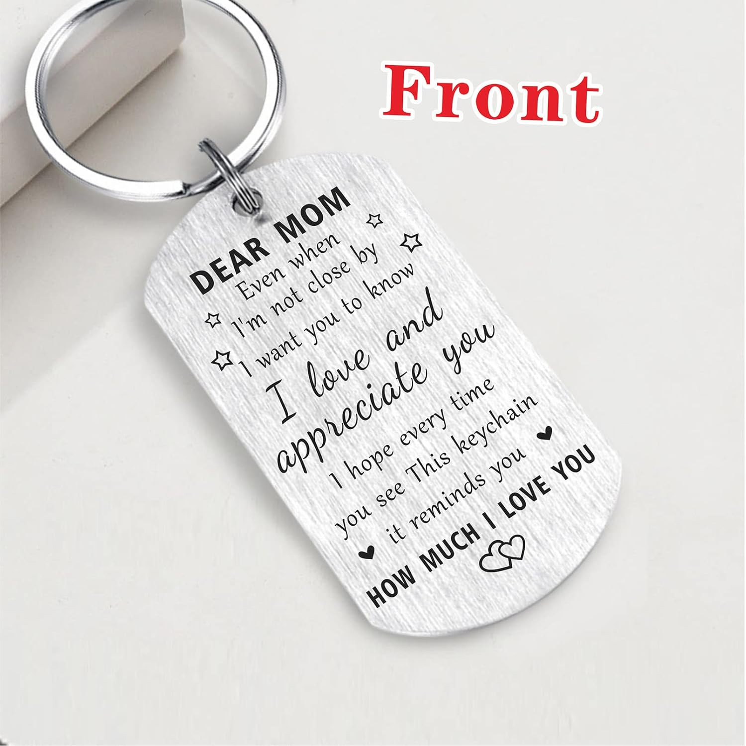Happy Mom Christmas Gifts for Women – Remember I Love You Mom Birthday Gifts, Me