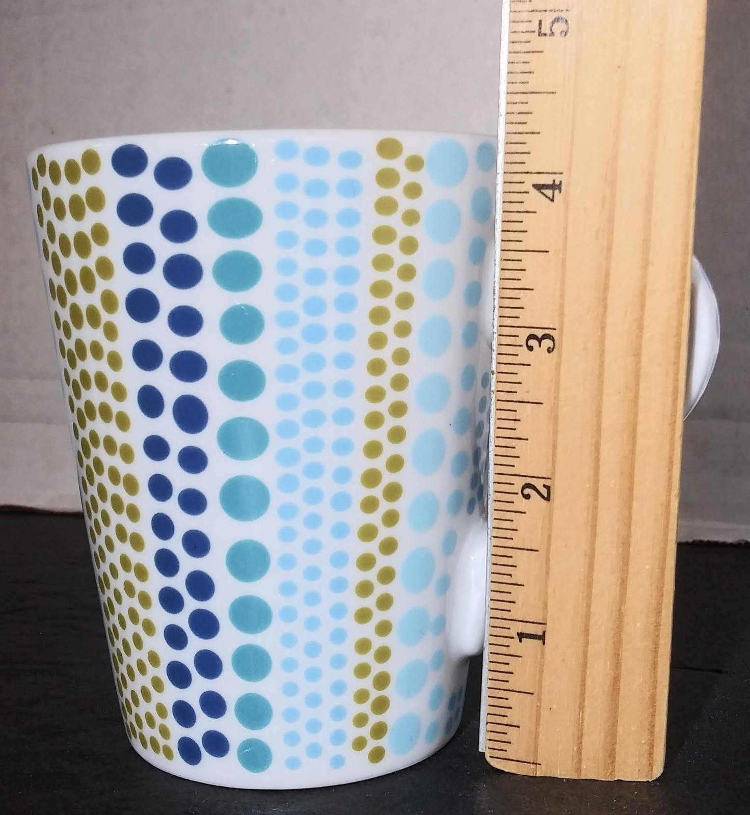 Jonathan Adler Polka Dot Mug Designed For Barnes And Noble Cool Colors
