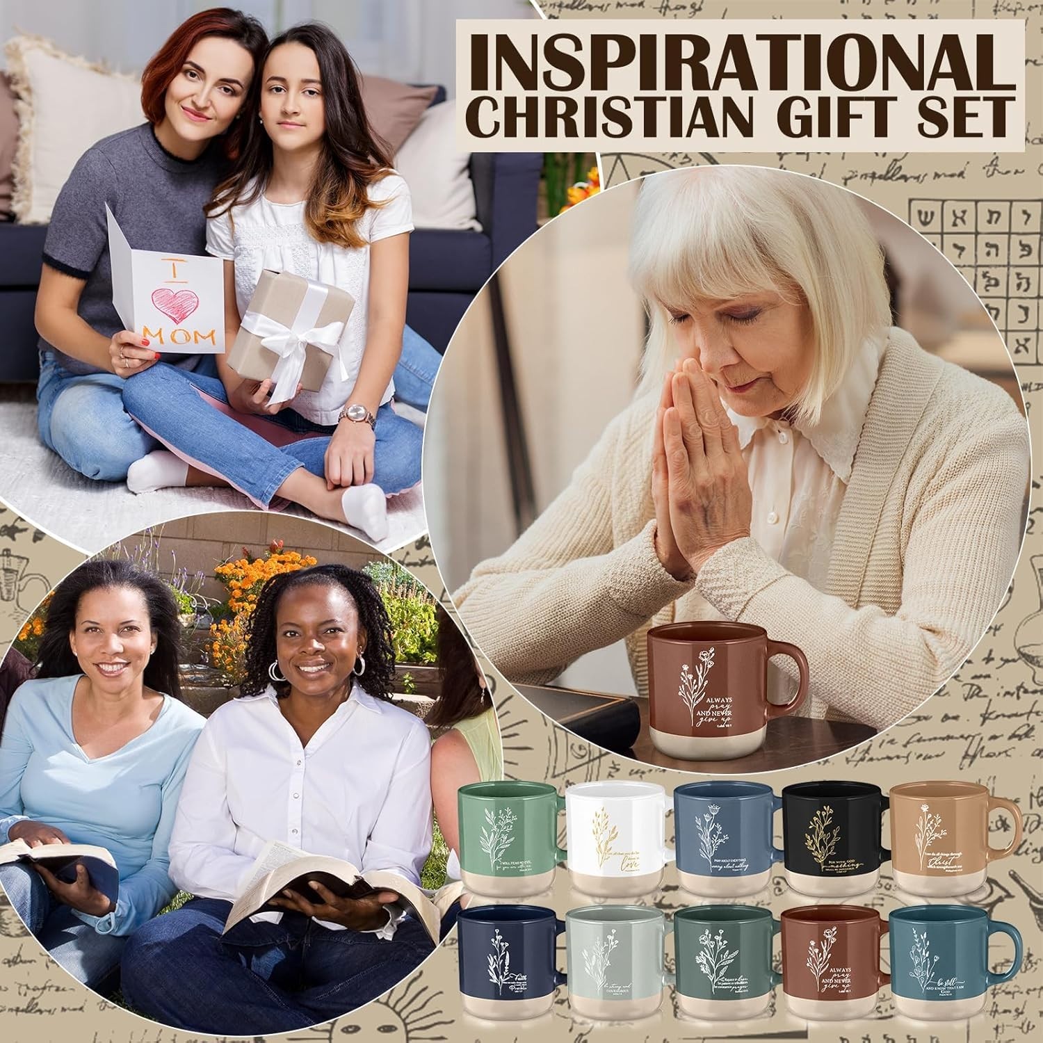 Christian Mugs Bulk for Women Inspirational,Bible Verse Christian Coffee and …
